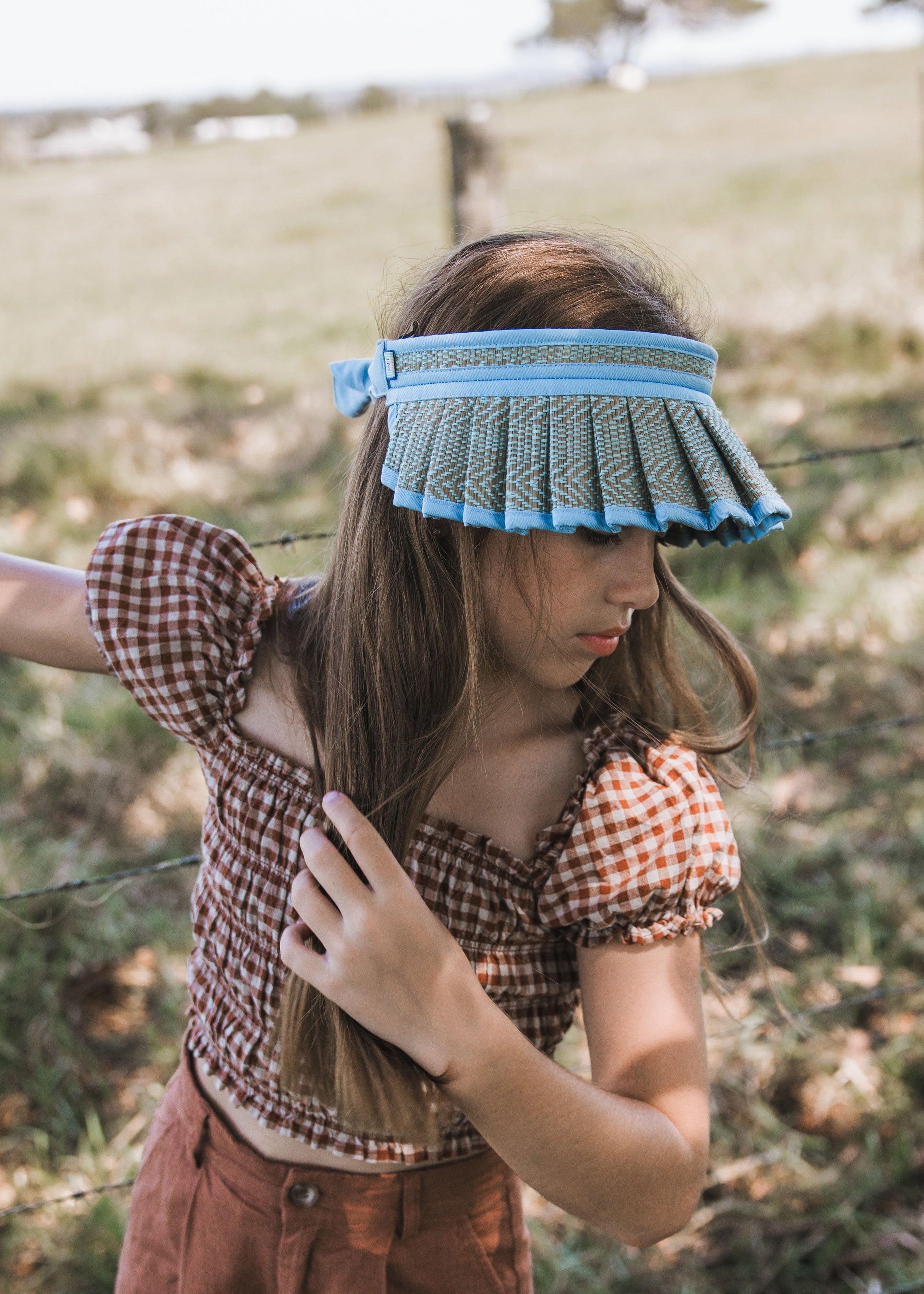 Blue Bird Cabana Child Sun Visor