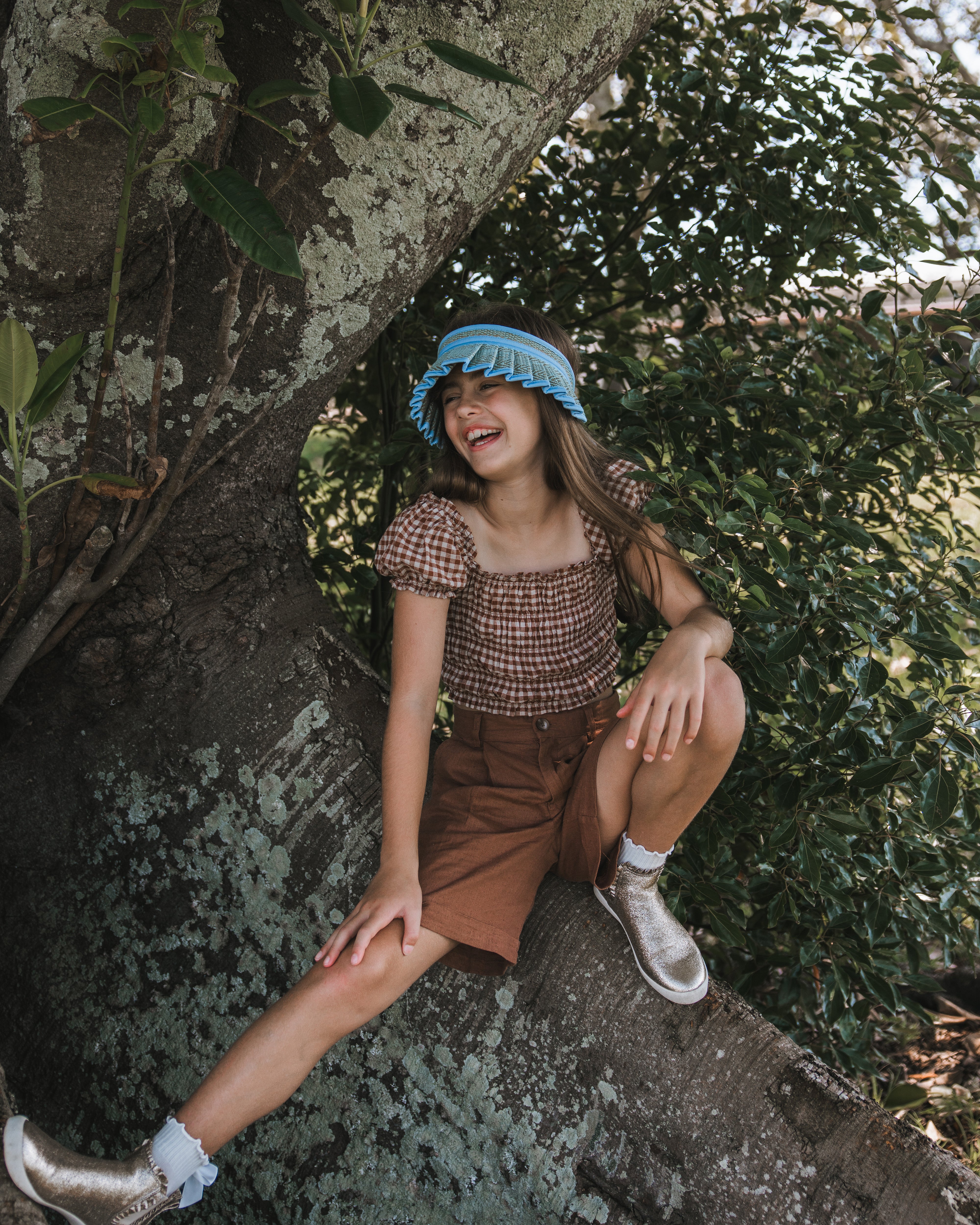 Blue Bird Cabana Child Sun Visor