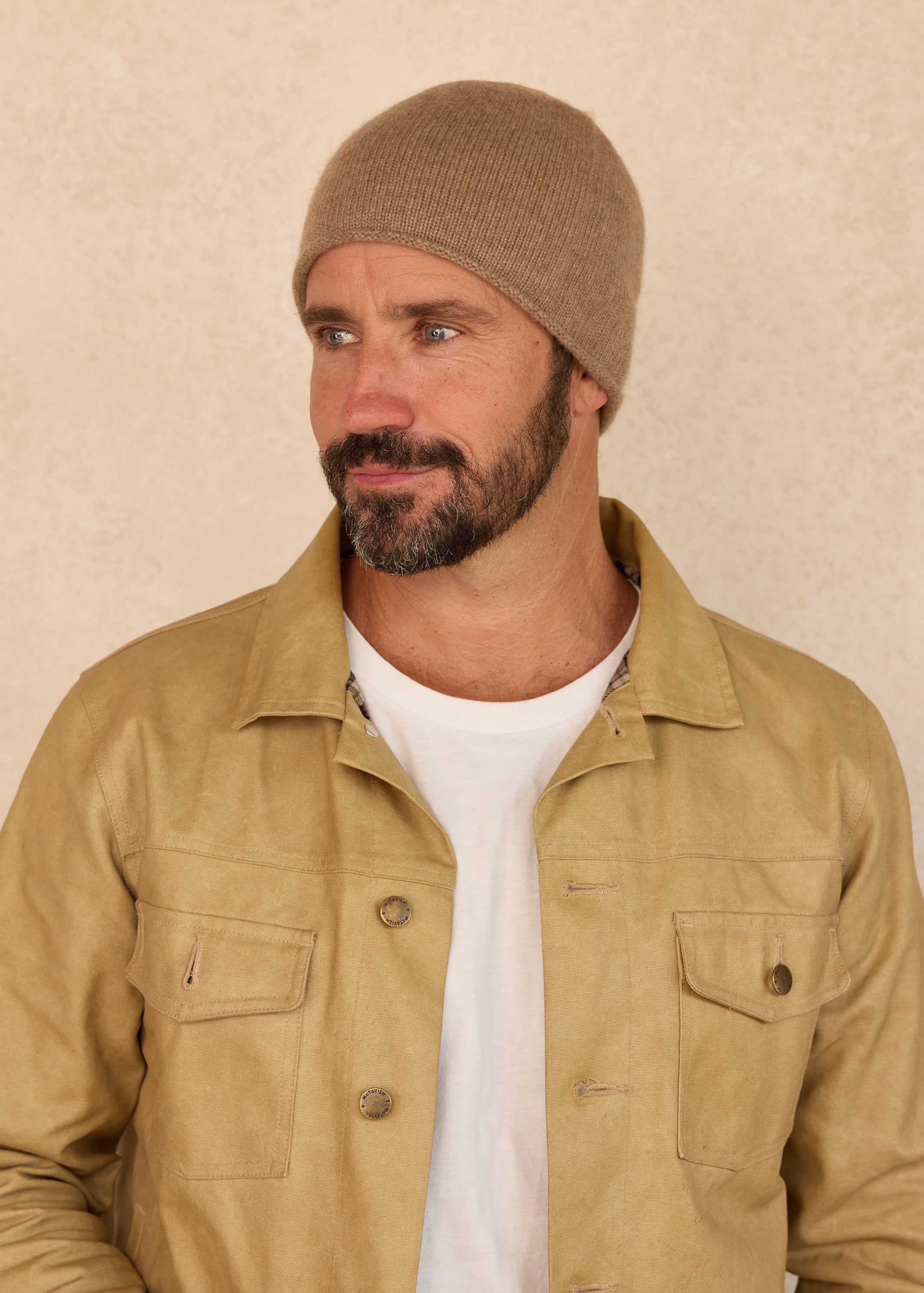 Log Cabin | Coastal Walk Mens Beanie