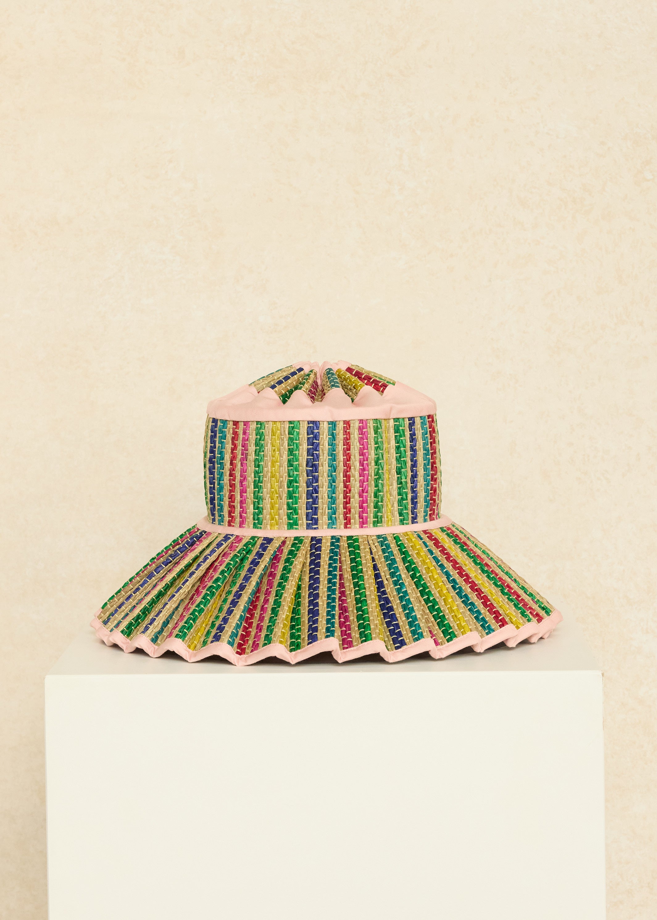 Tropical | Candy Pink | Luxe Capri Hat