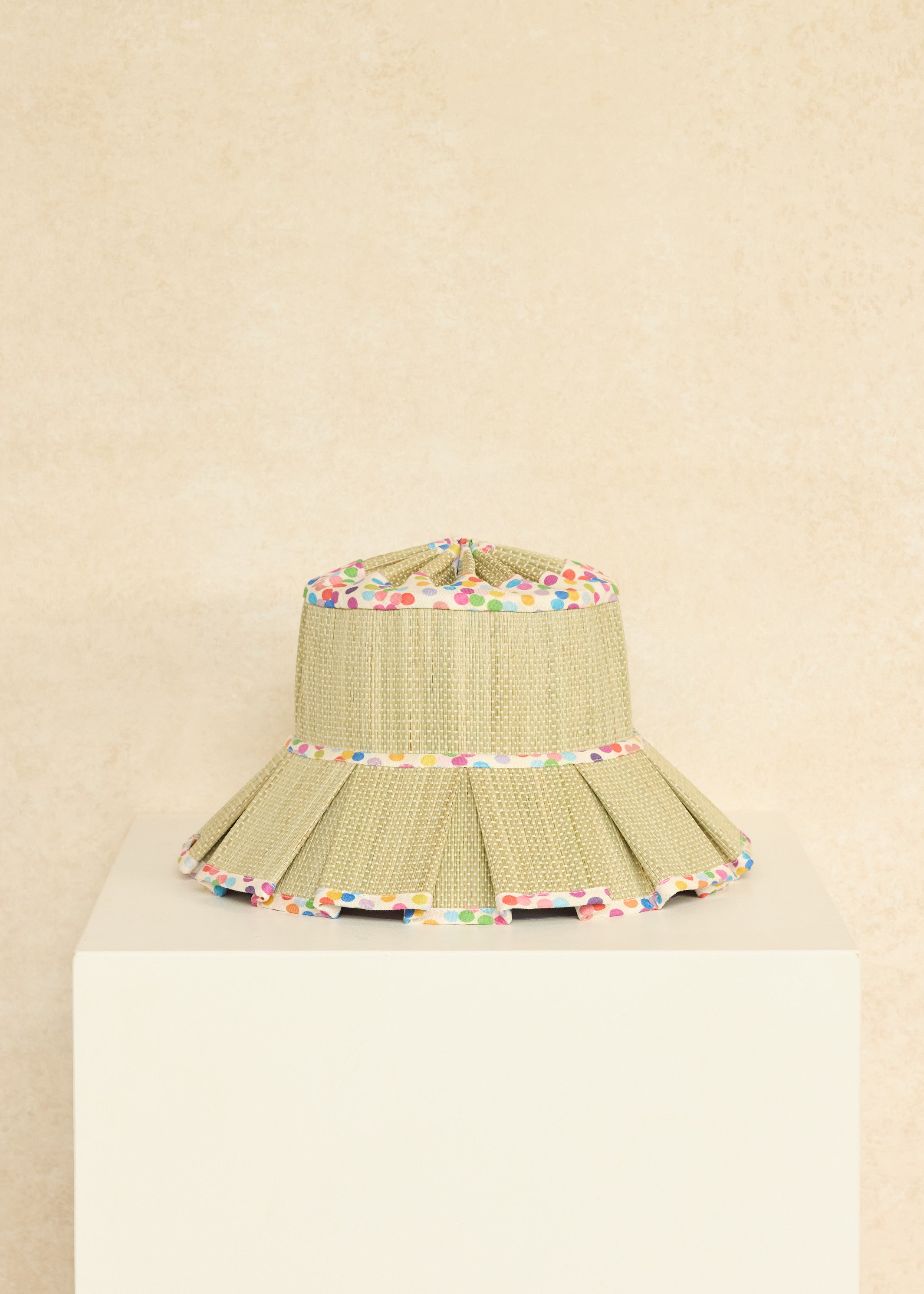 Polka | Rainbow | Luxe Beauty Point Hat