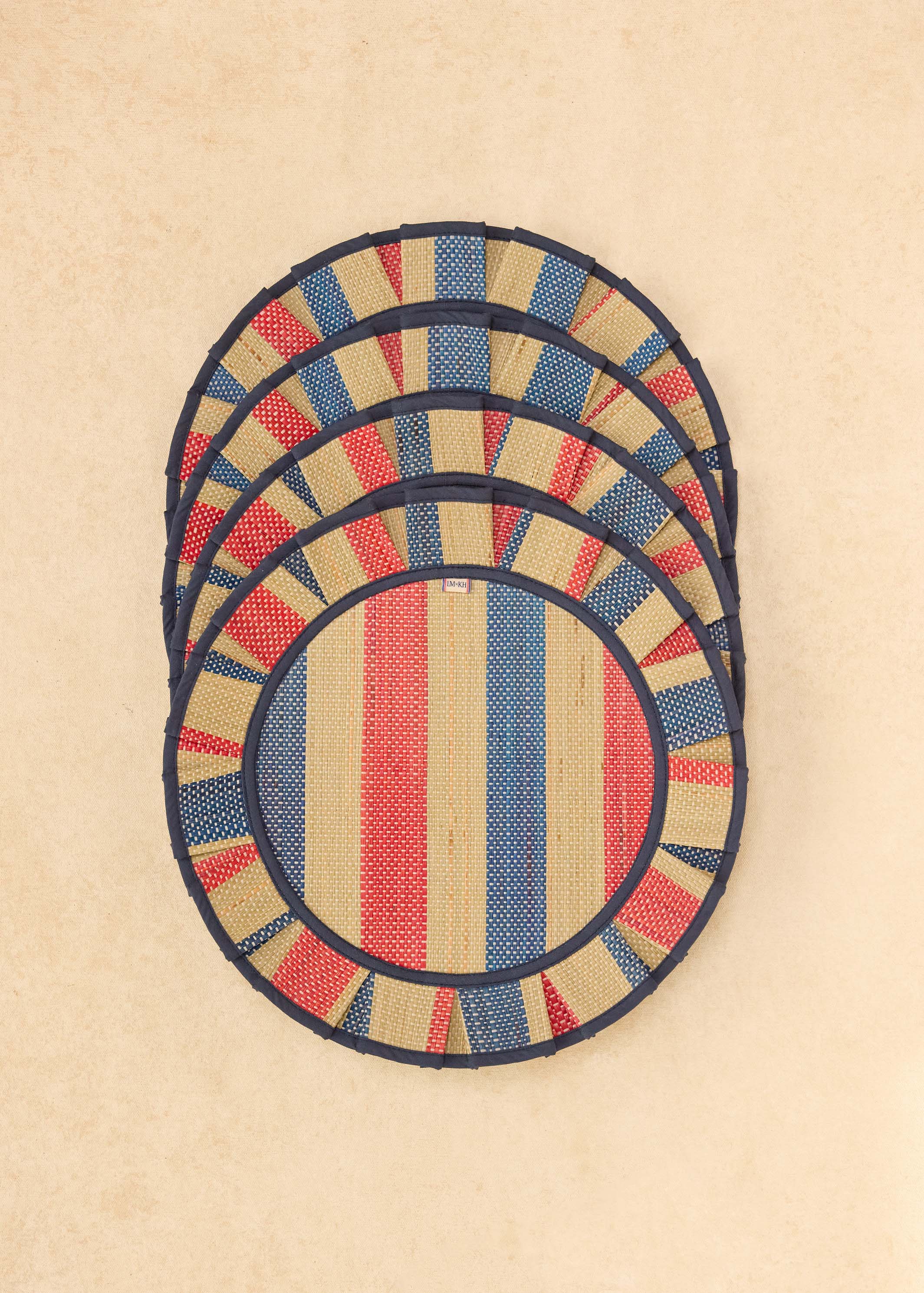 July Stripe The Social Set Placemats | Large | Set of 4