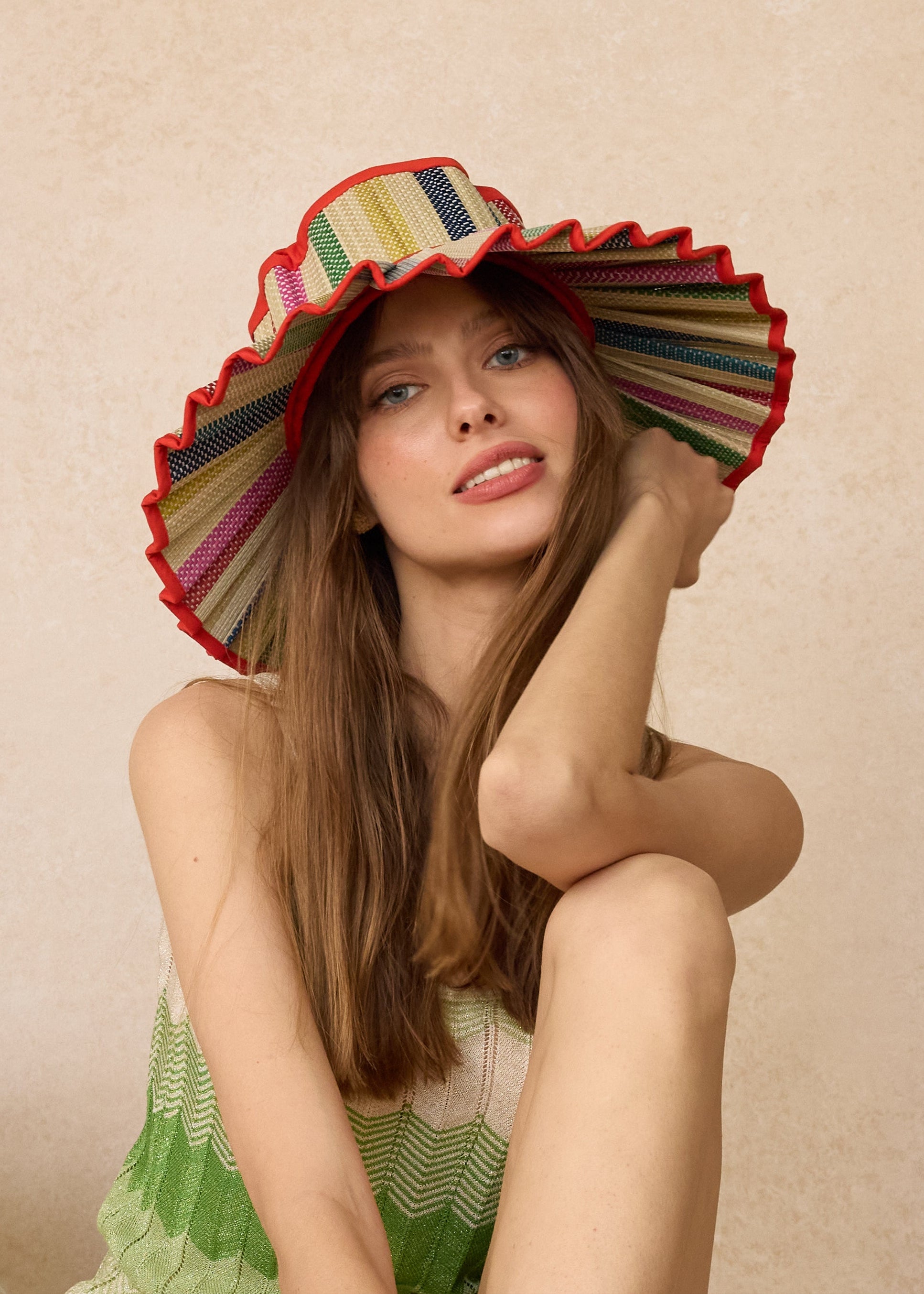 Resort Days | Tangerine | Luxe Capri Hat