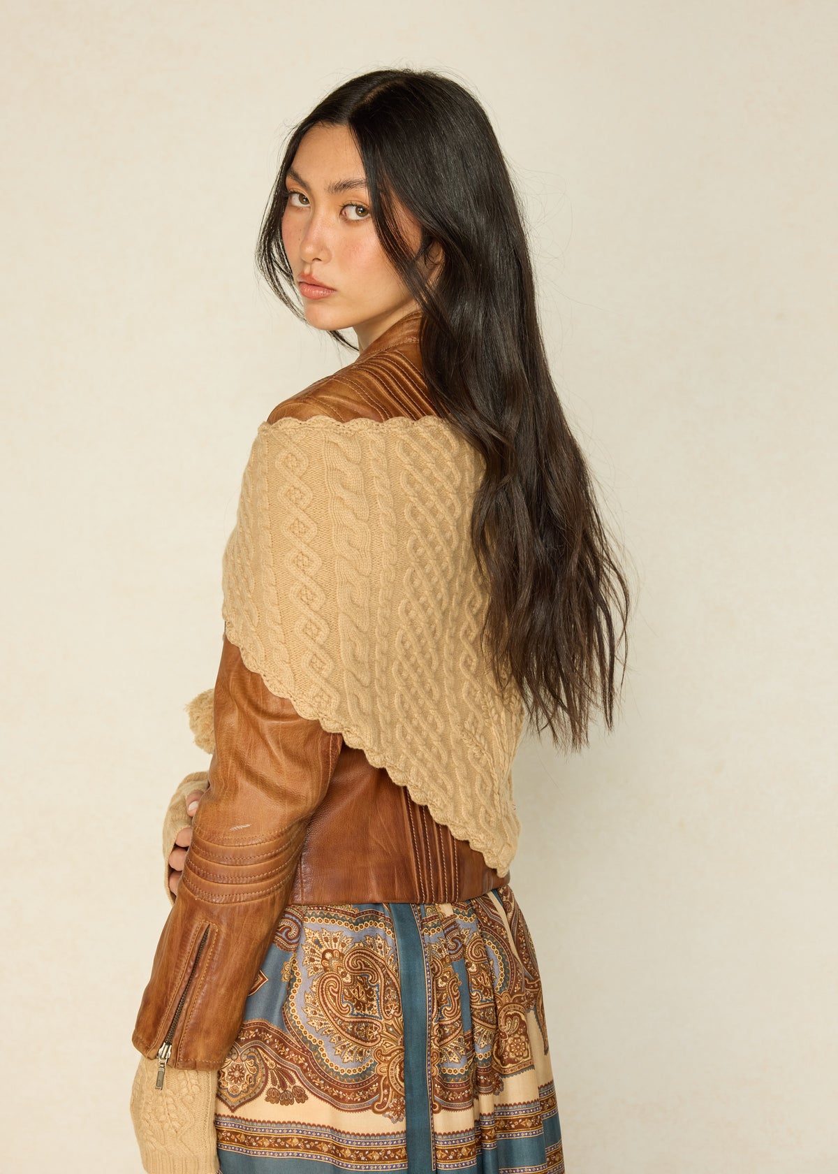 Chai Tea | Alpine Maxi Kerchief