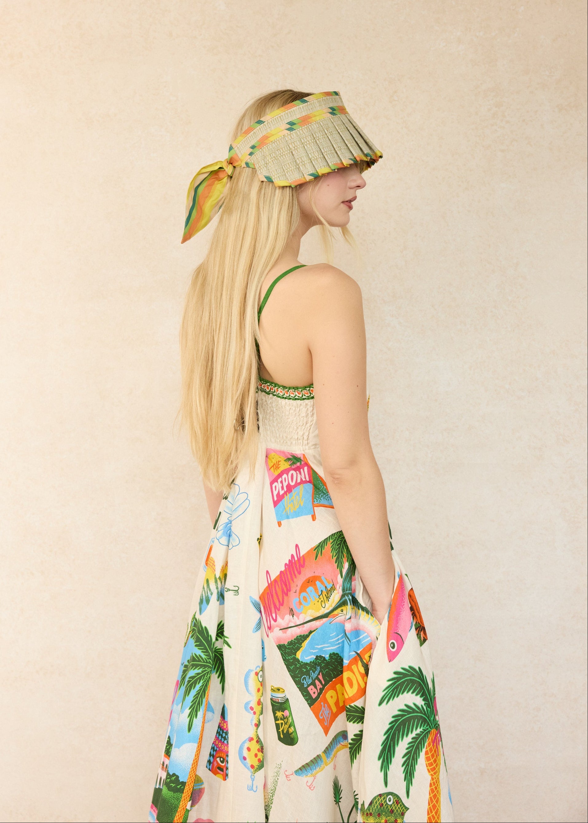 Citrus | Morning | Island Cabana Sun Visor