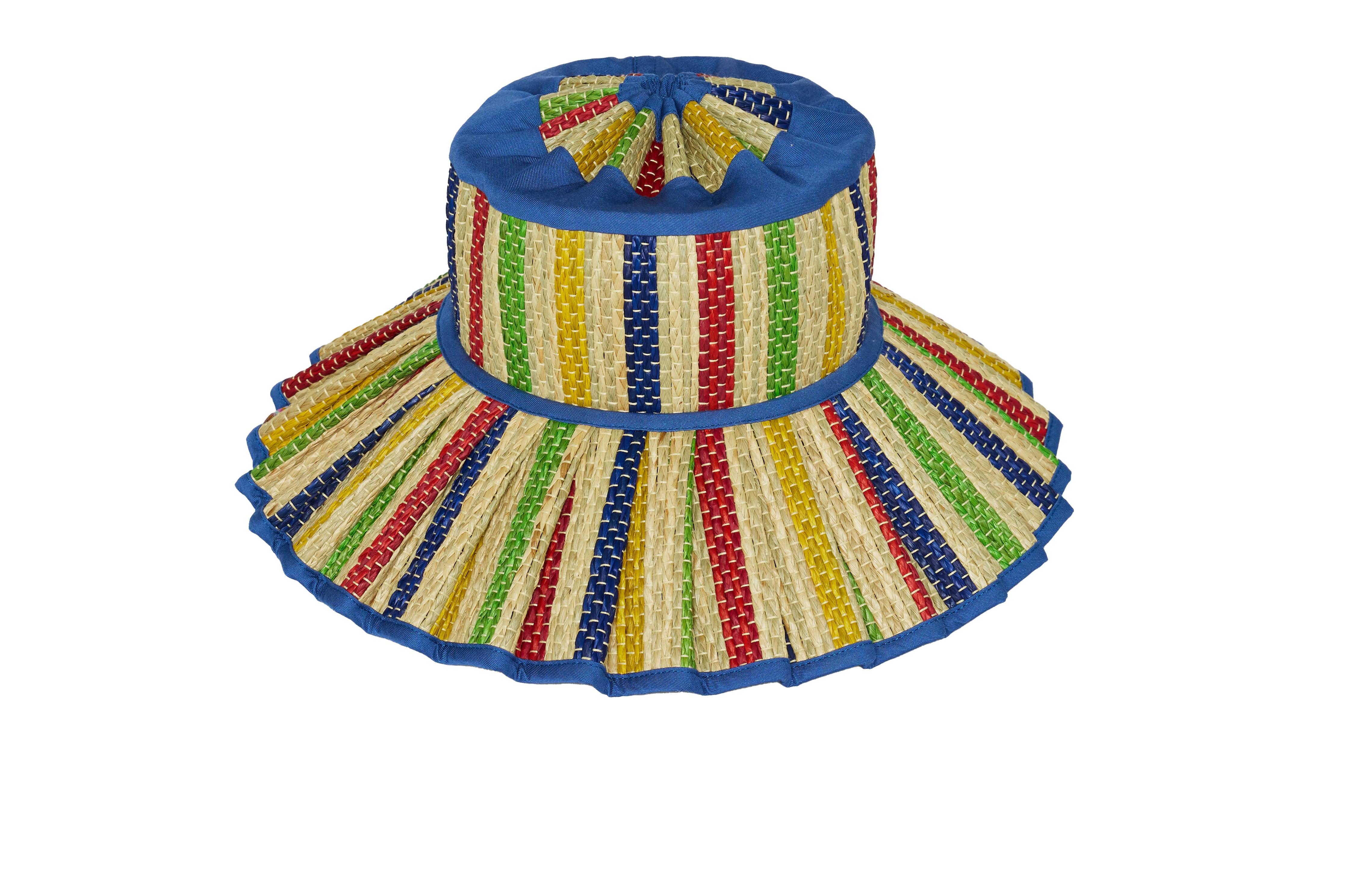 Crayons | Ultramarine | Luxe Capri Hat