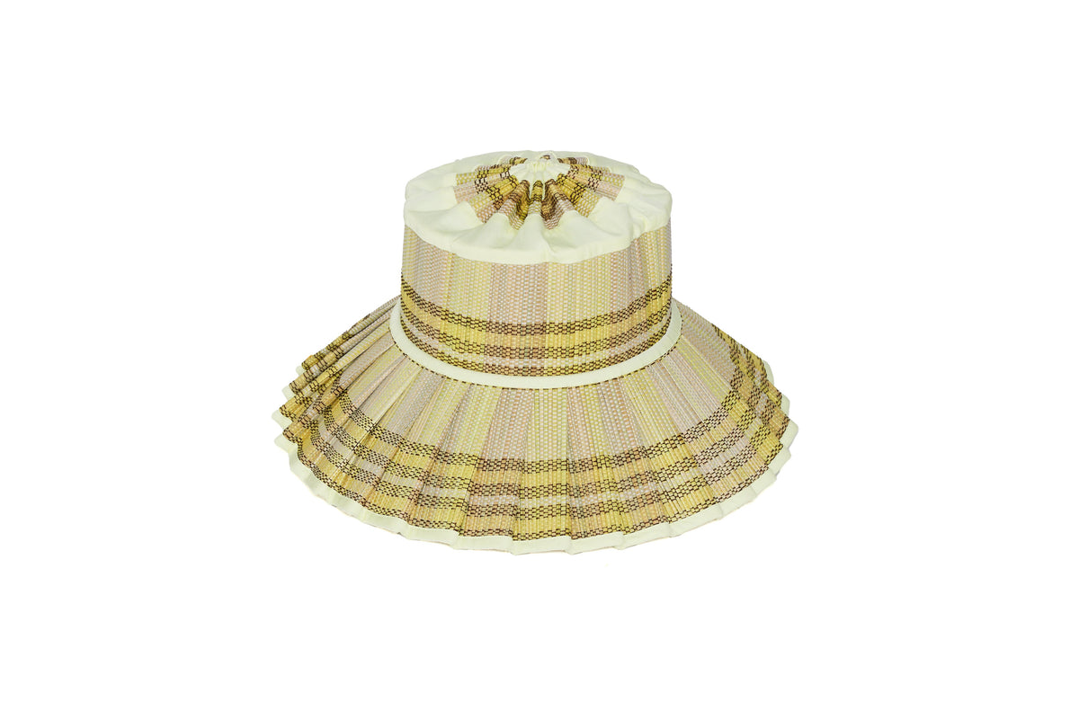 Sombrero Capri de Paja Trenzada | Miel