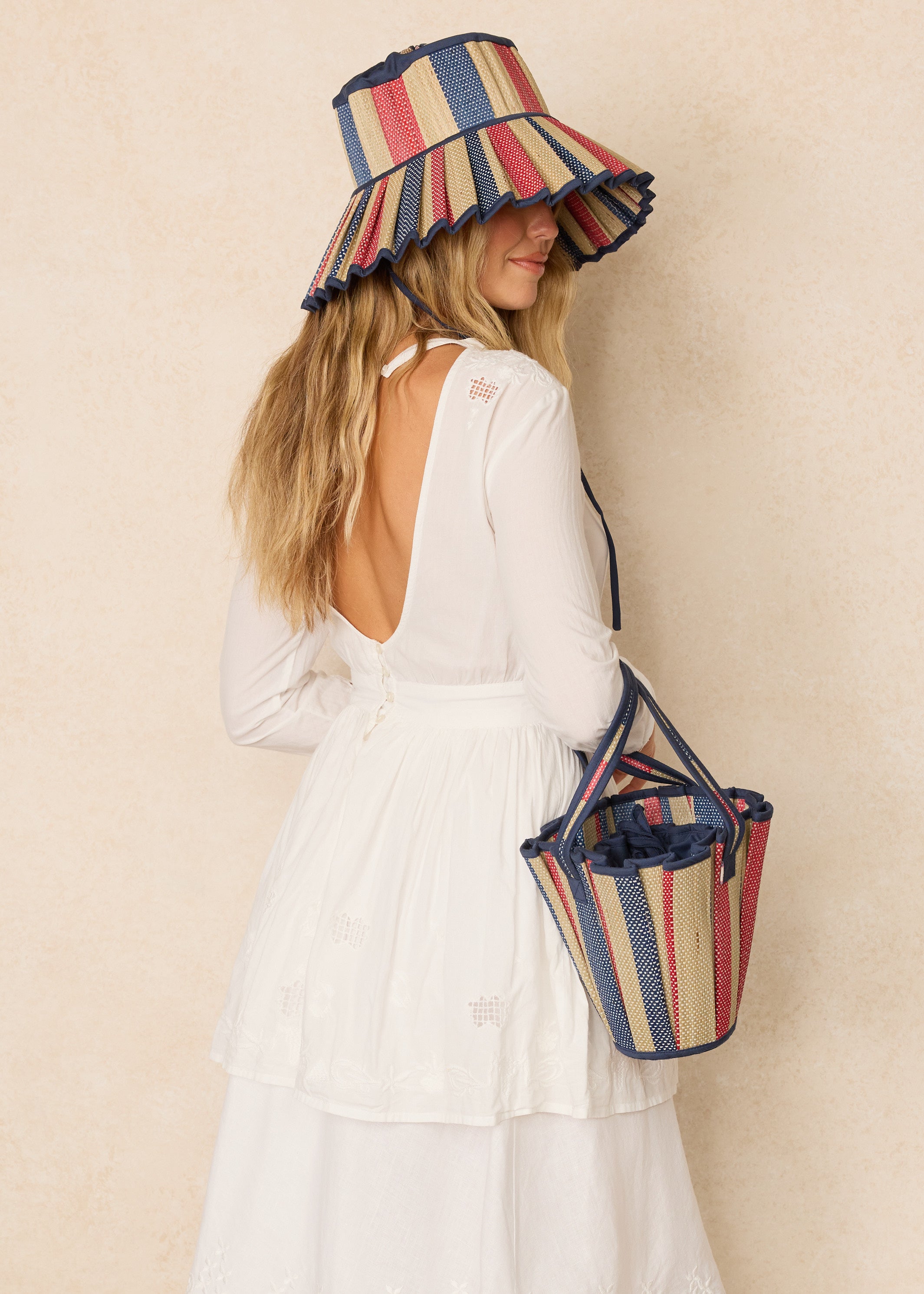 July Stripe Mini Tropez Tote
