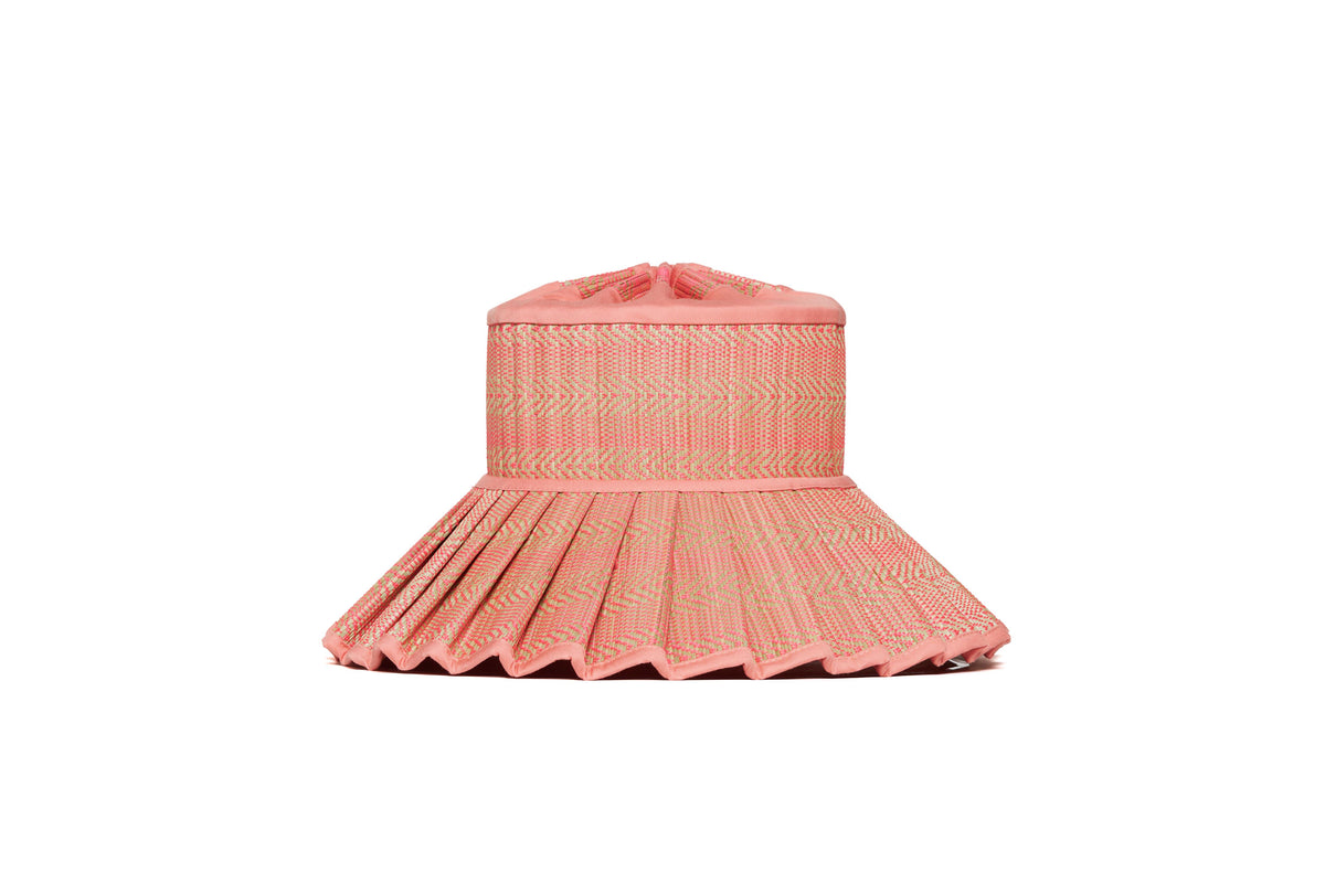 Bebida de durazno | Sombrero Capri con diseño de isla