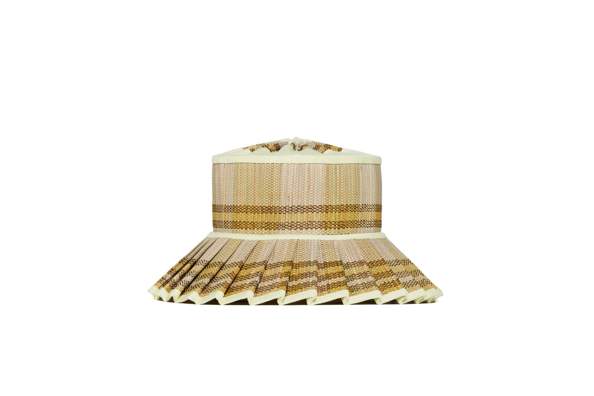 Sombrero Capri de Paja Trenzada | Miel
