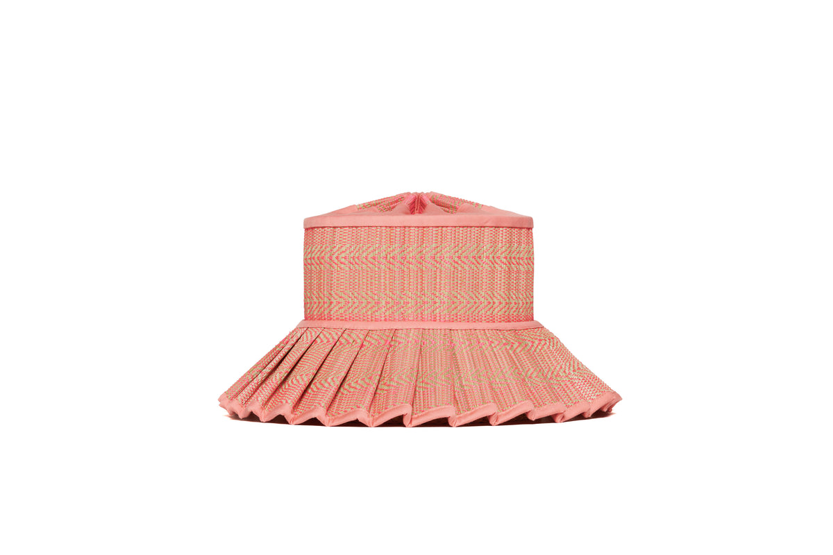Bebida de durazno | Sombrero Capri con diseño de isla