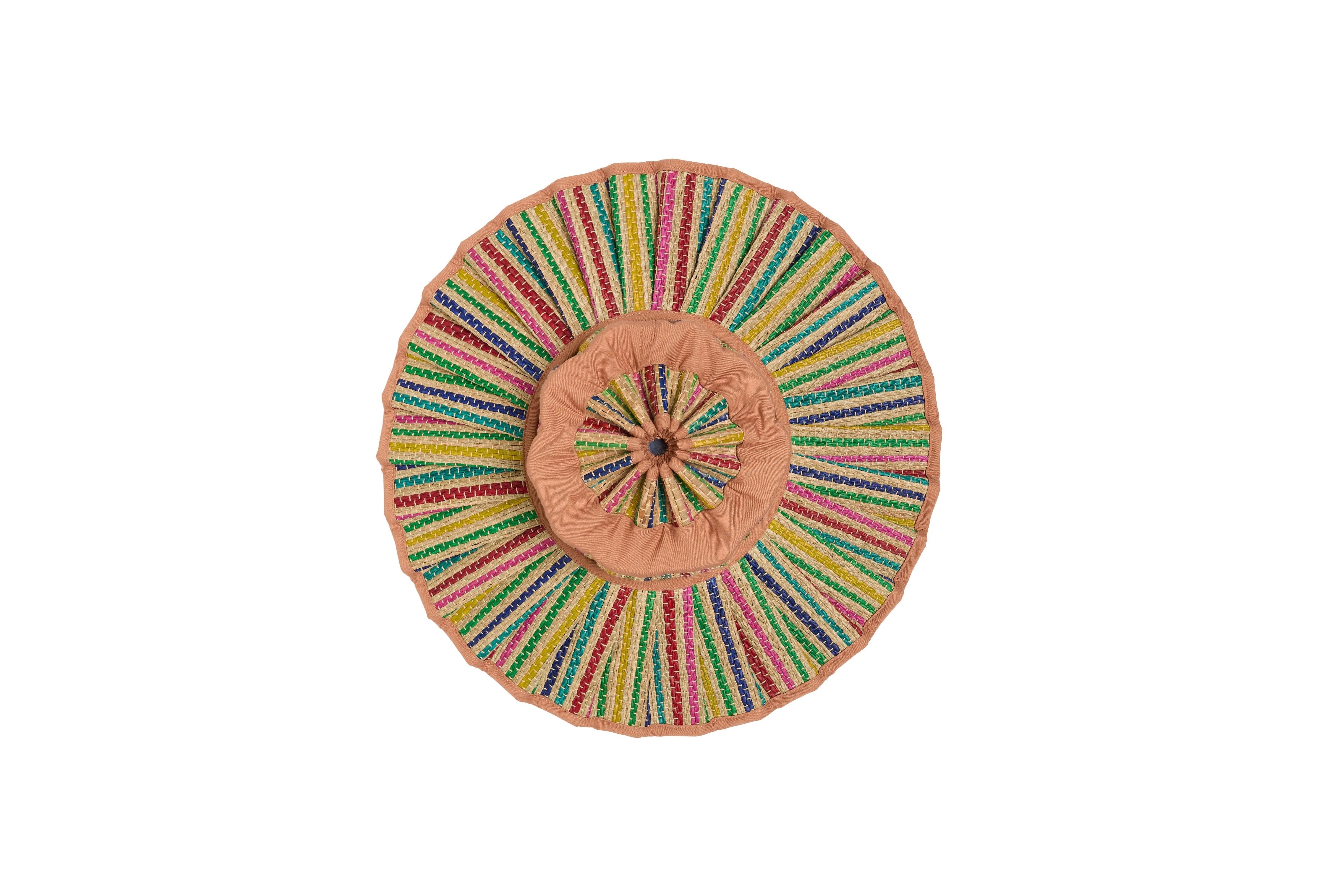 Tropical | Tan | Luxe Capri Hat