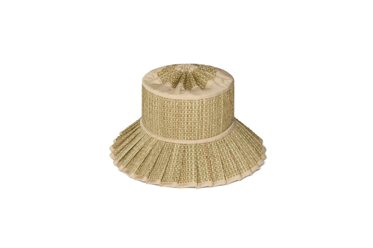 Sombrero de Capri de Paja