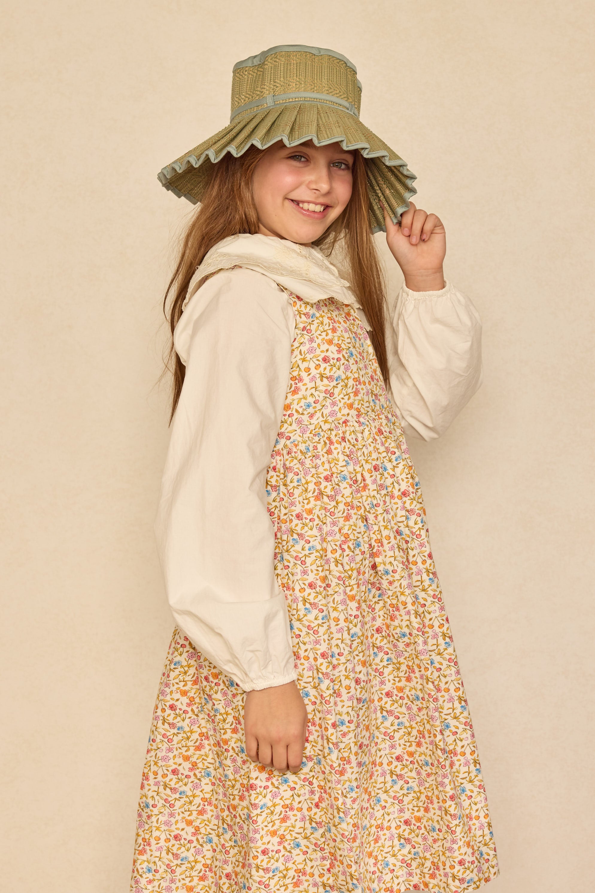 Sea Foam Capri Child Hat