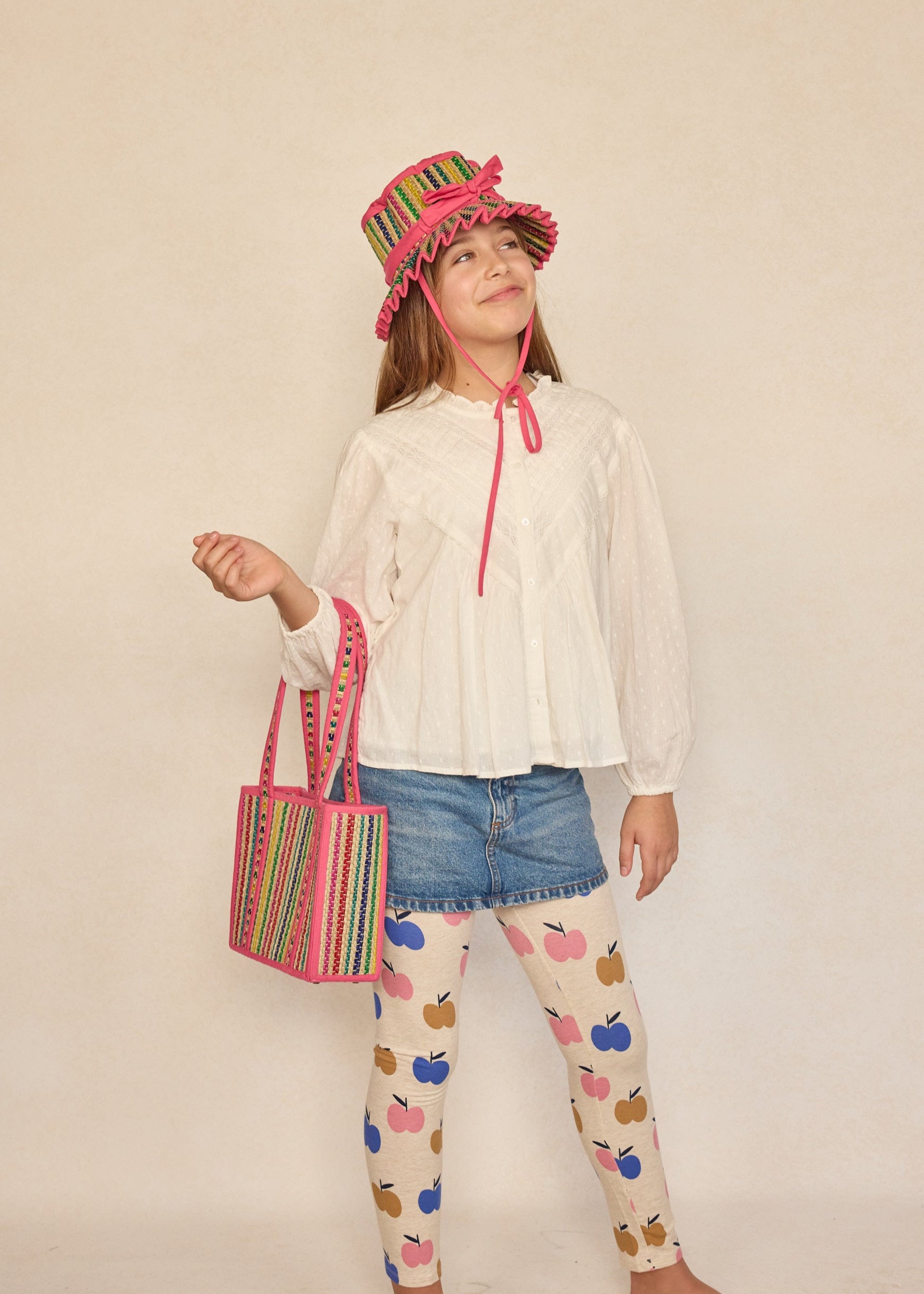 Tropical | Fuchsia | Luxe Mayfair Child Hat