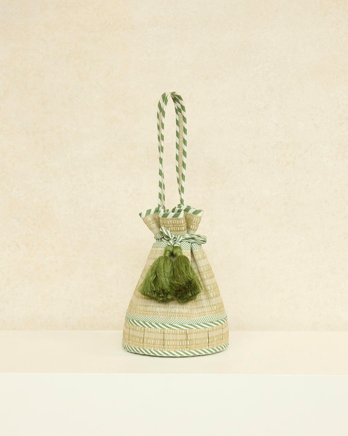 Kiwi Stripe | Garden Mini Leisure Tote