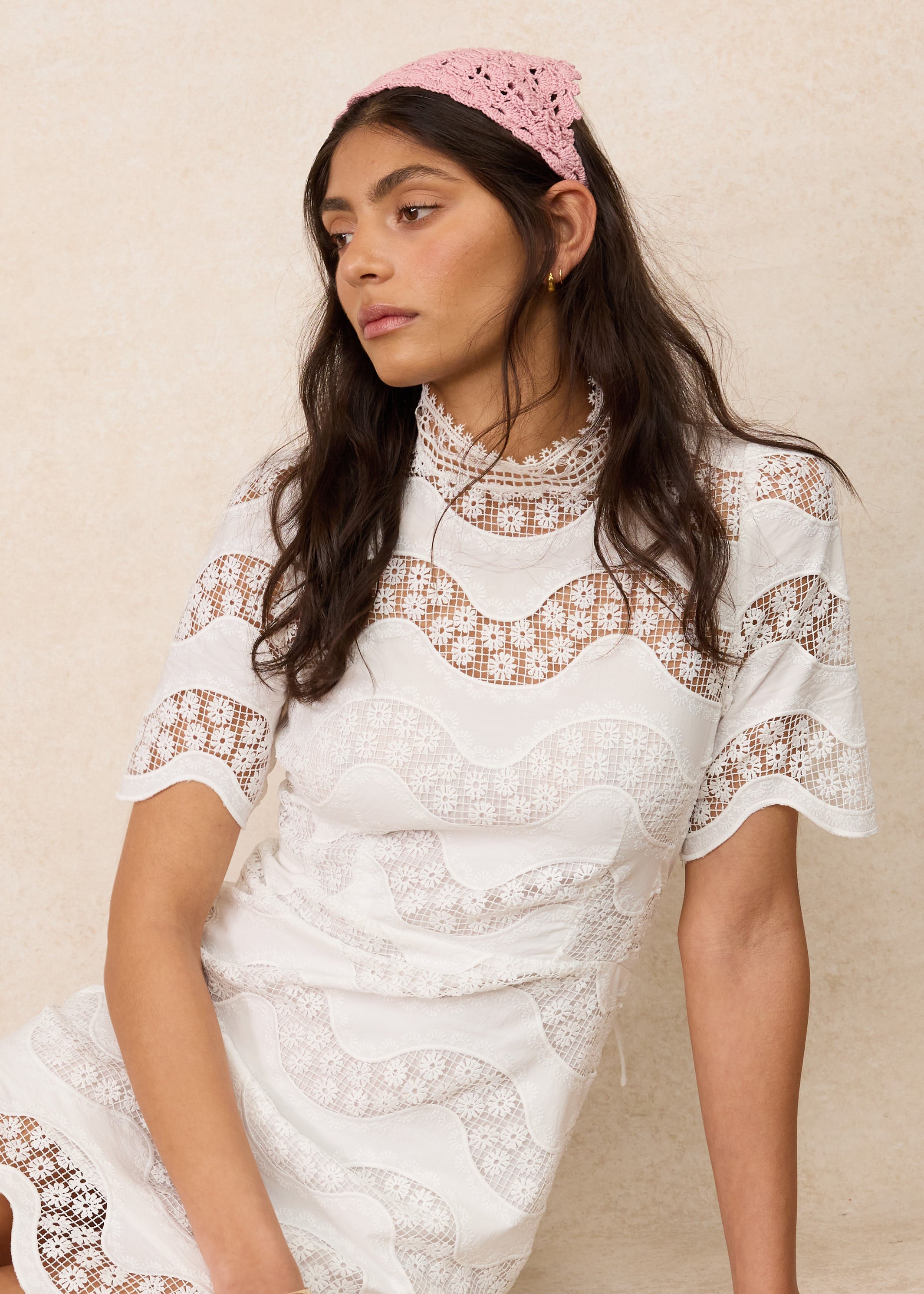 Rose Pink | Flower Market Kerchief
