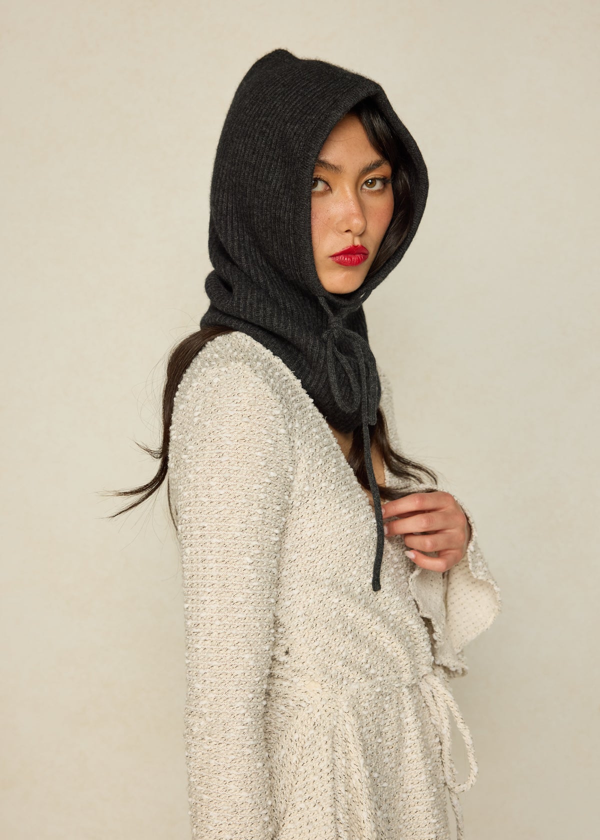 Charcoal | Ice Skate Hood