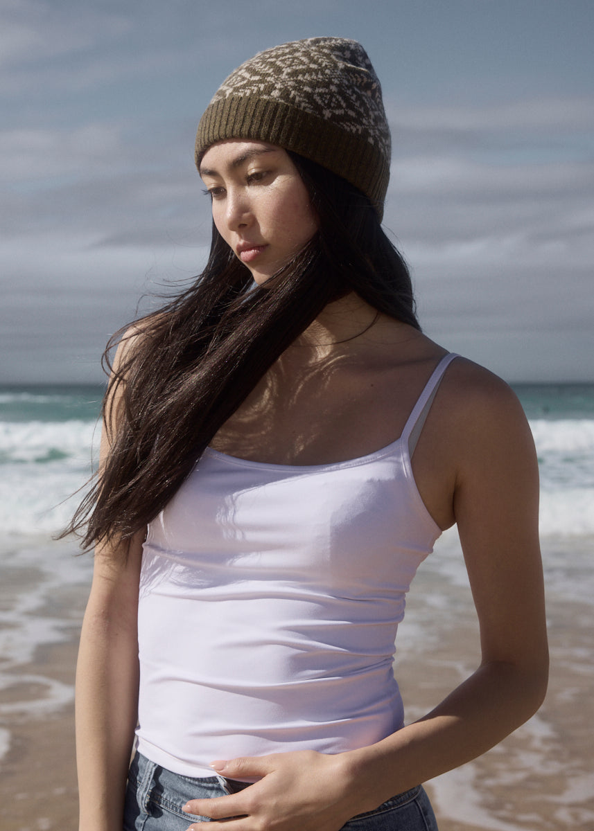 Khaki Green | Jindabyne Beanie