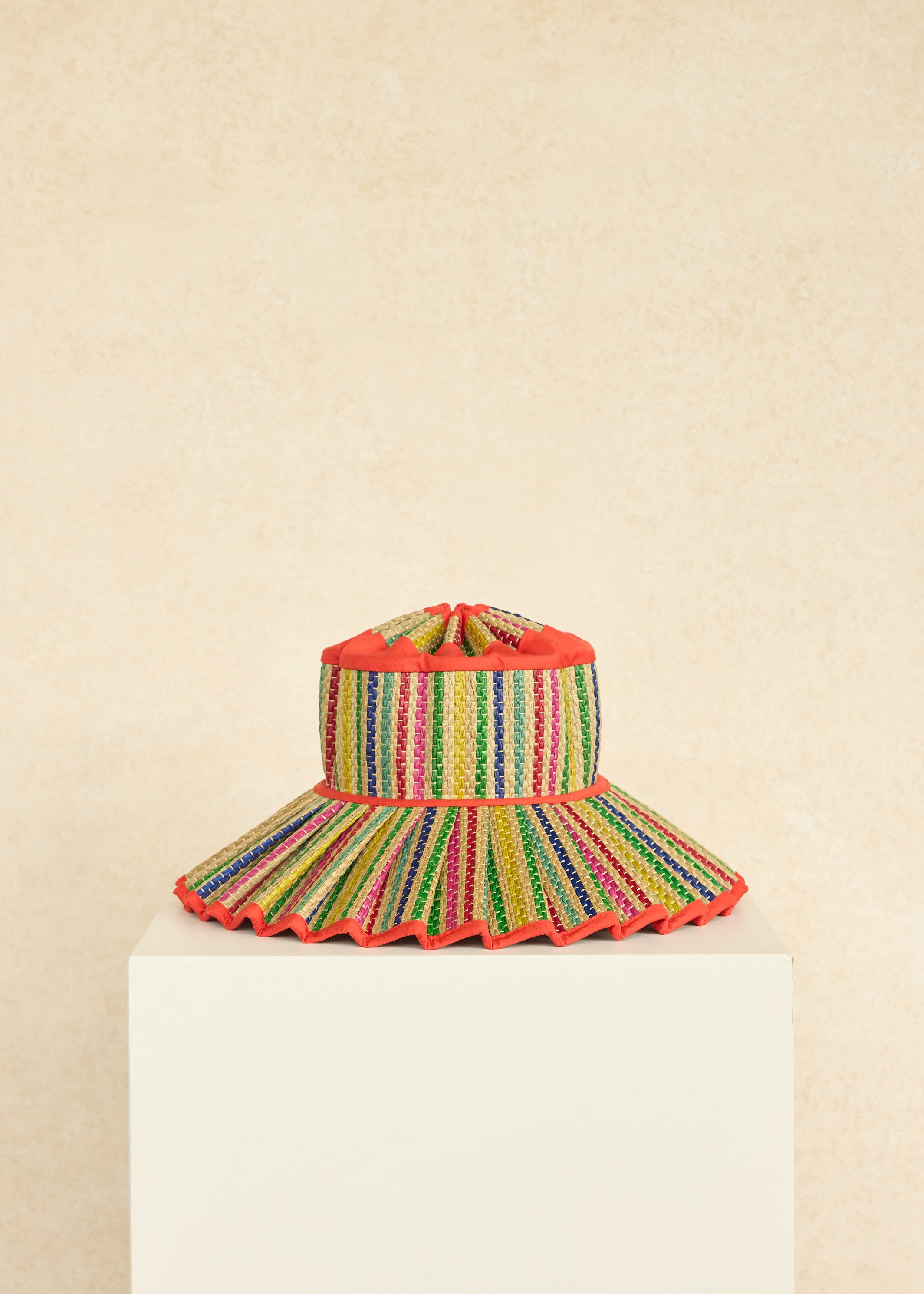 Tropical | Tangerine | Luxe Capri Hat