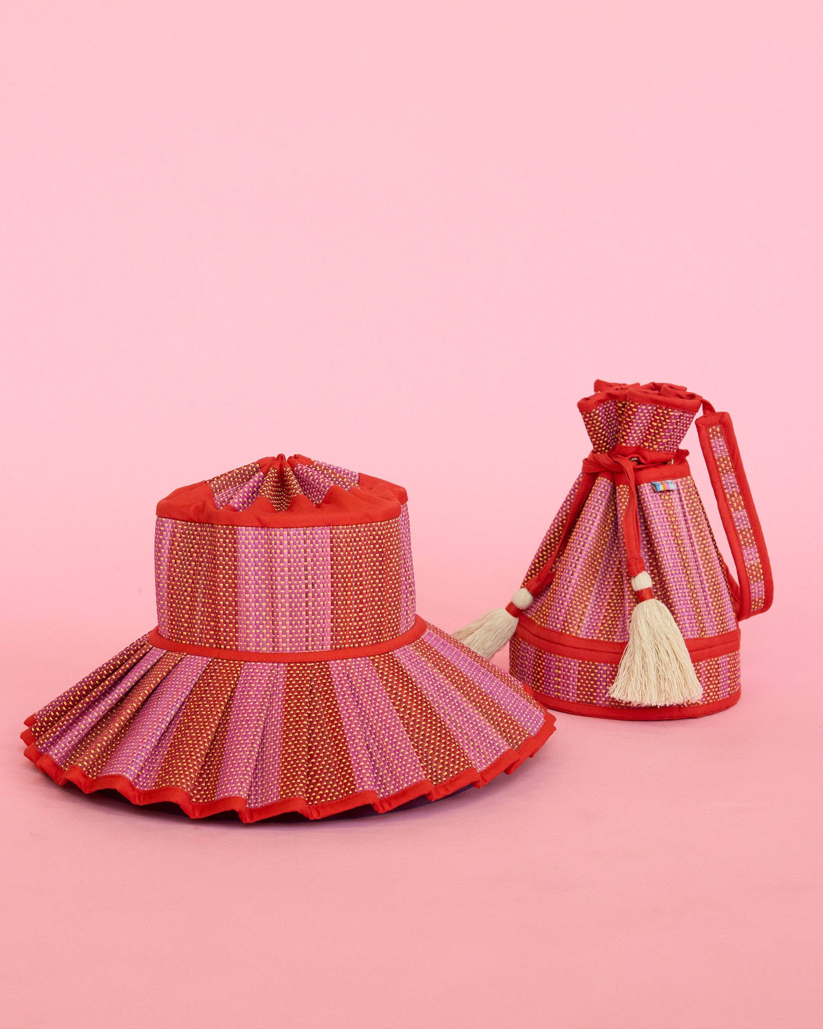 Love Heart | Berry | Island Capri Hat