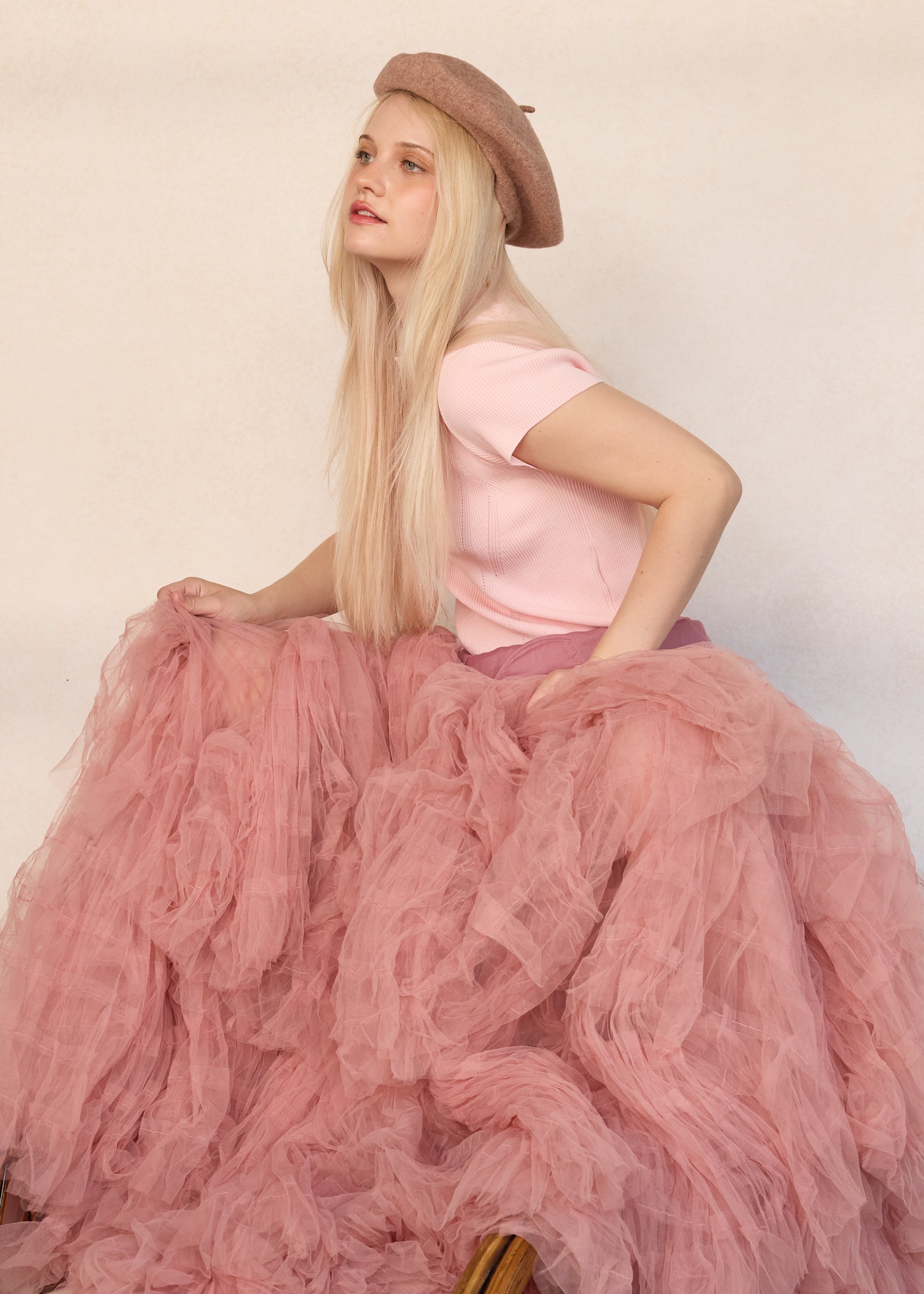 Marché Beret | Mauve