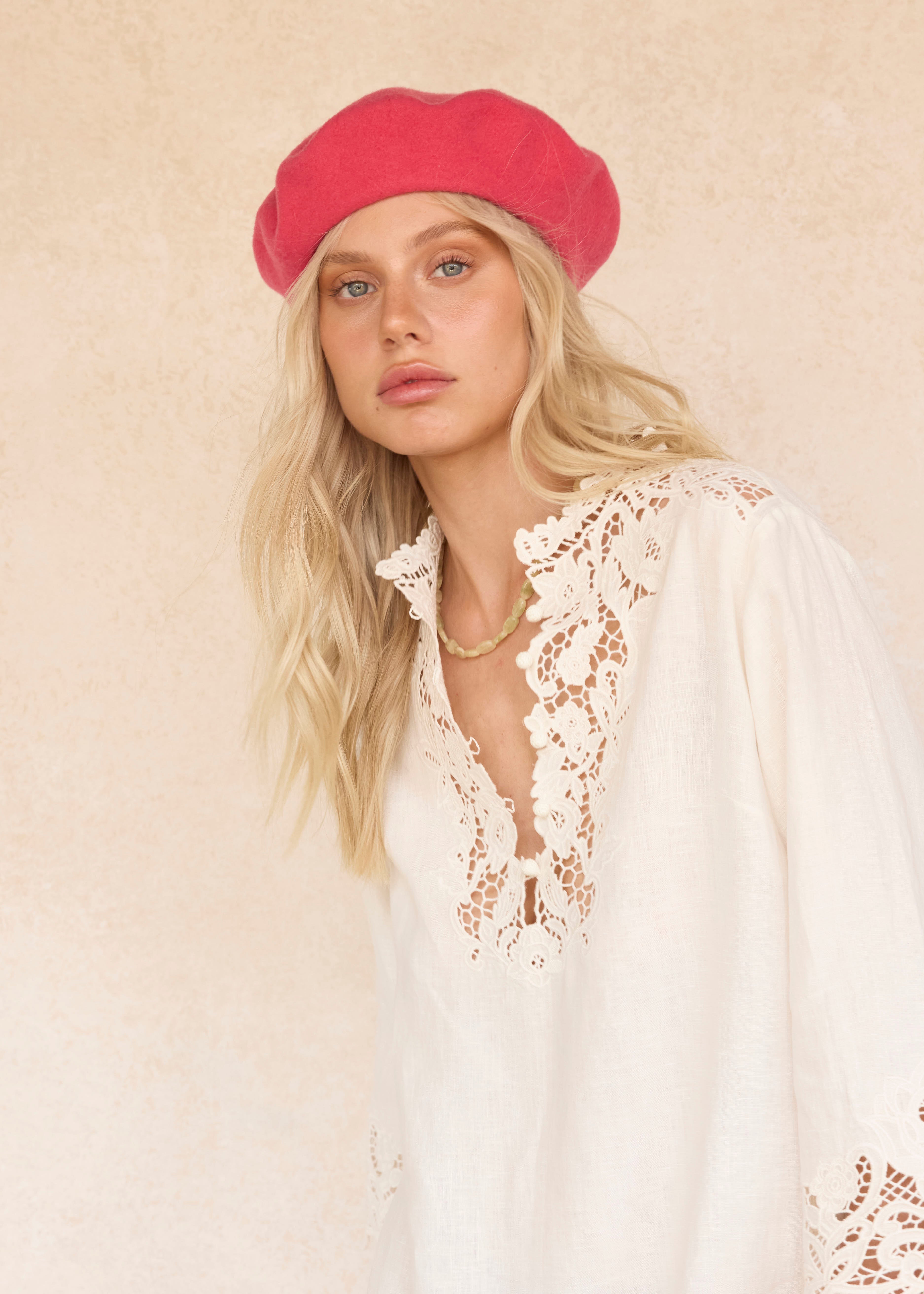 Marché Beret | Raspberry