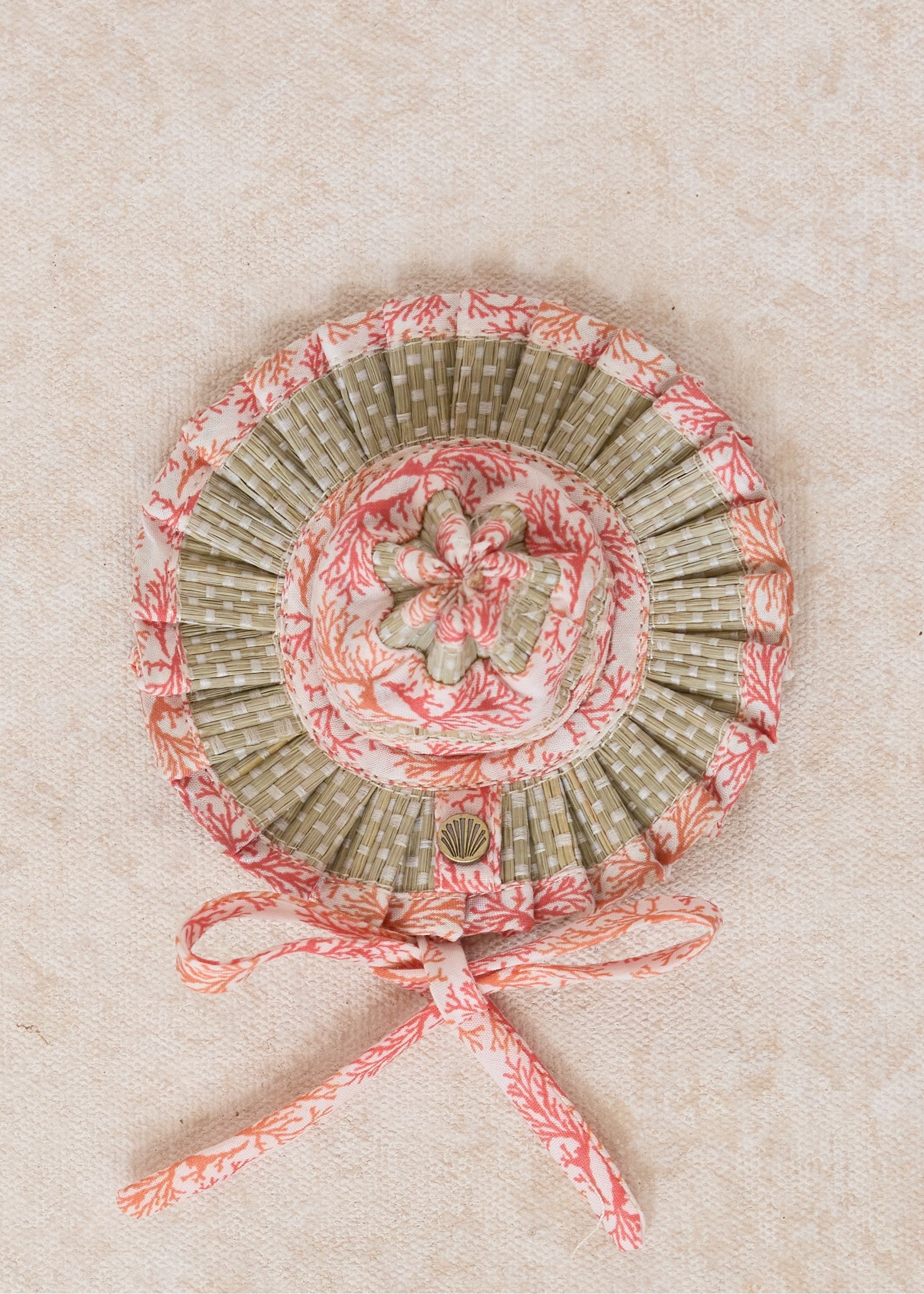 Coral | Le Petite Capri Hat Accessory