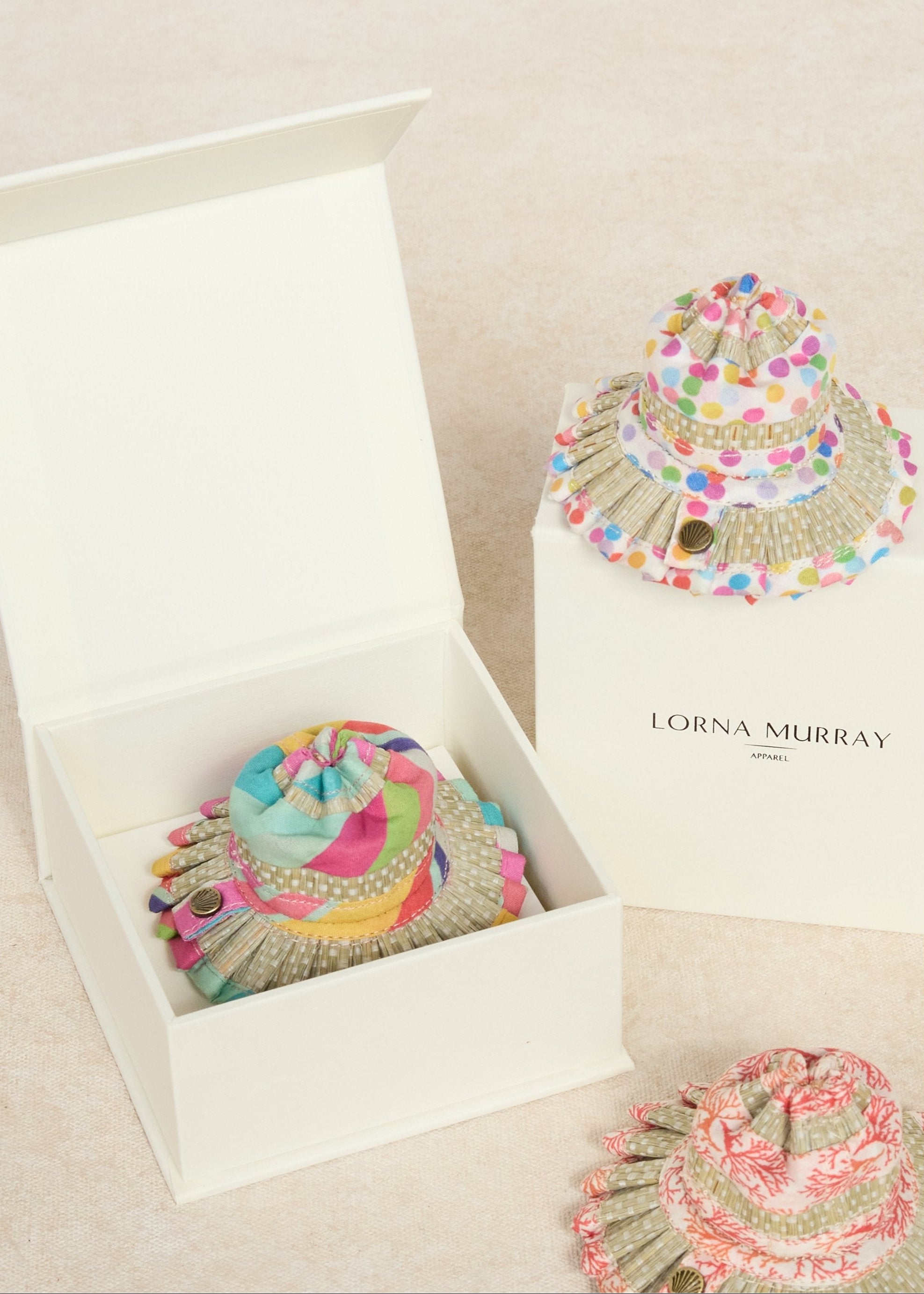 Coral | Le Petite Capri Hat Accessory
