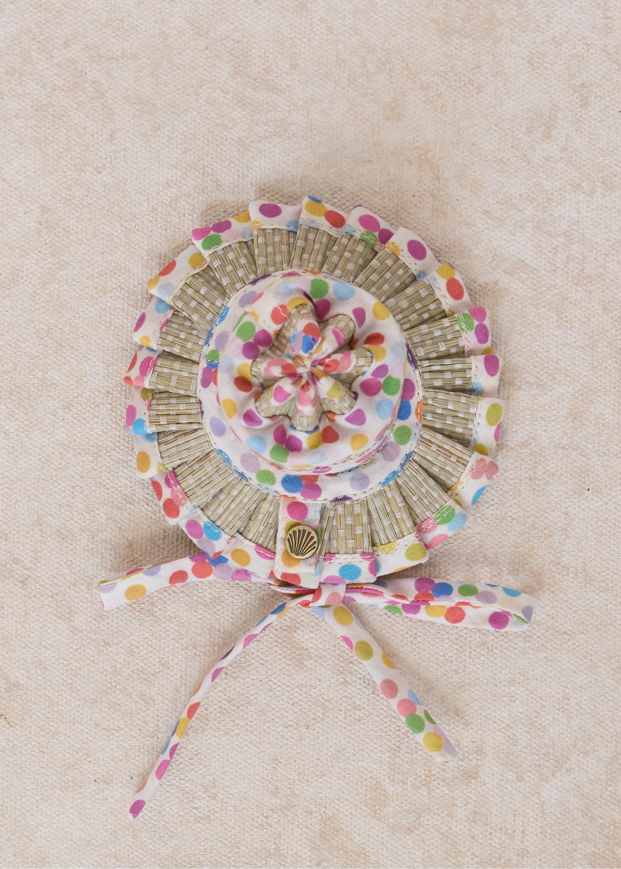 Polka | Rainbow | Le Petite Capri Hat Accessory