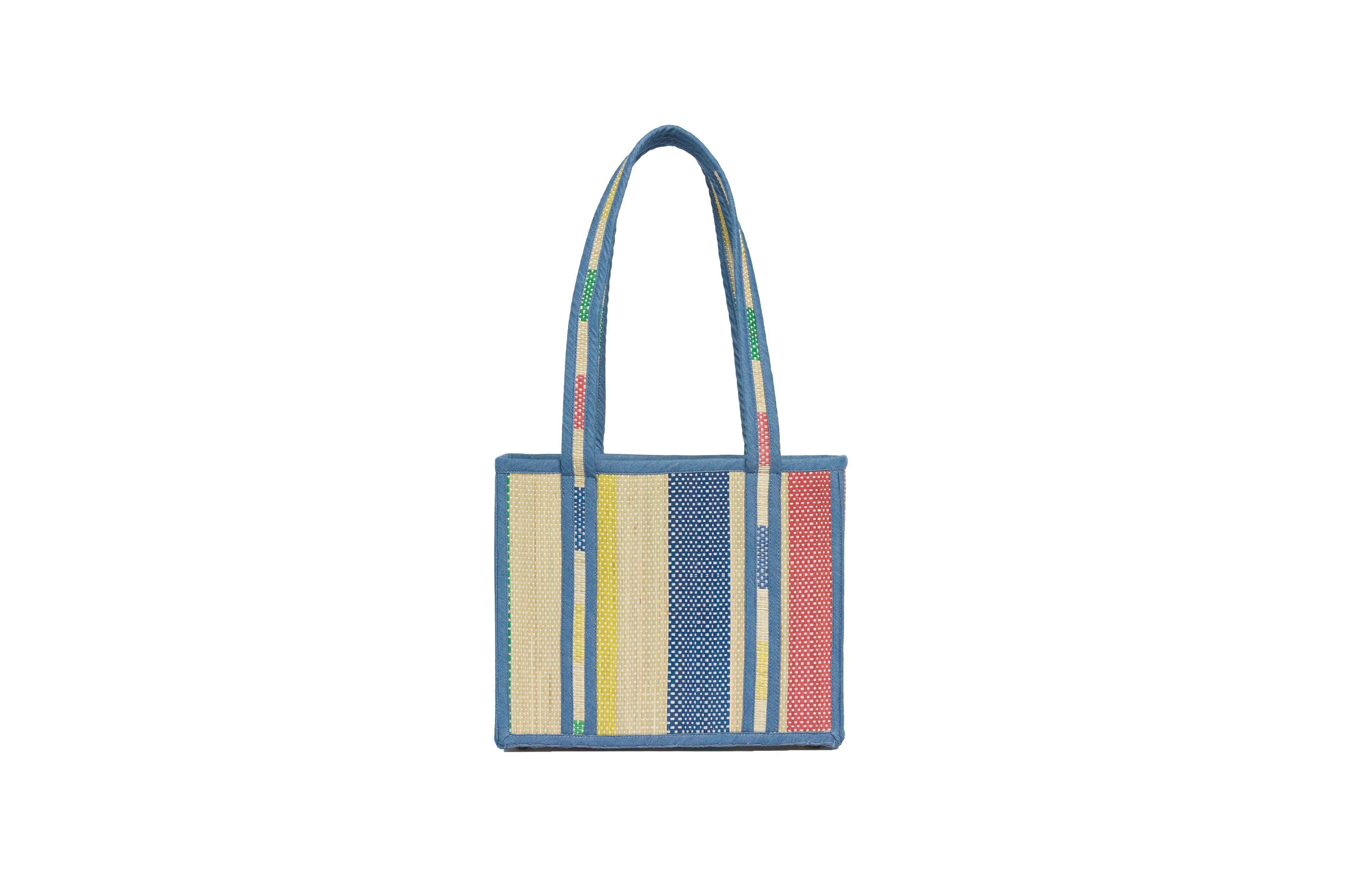 Sun Bathe | Denim Mini Occasion Tote