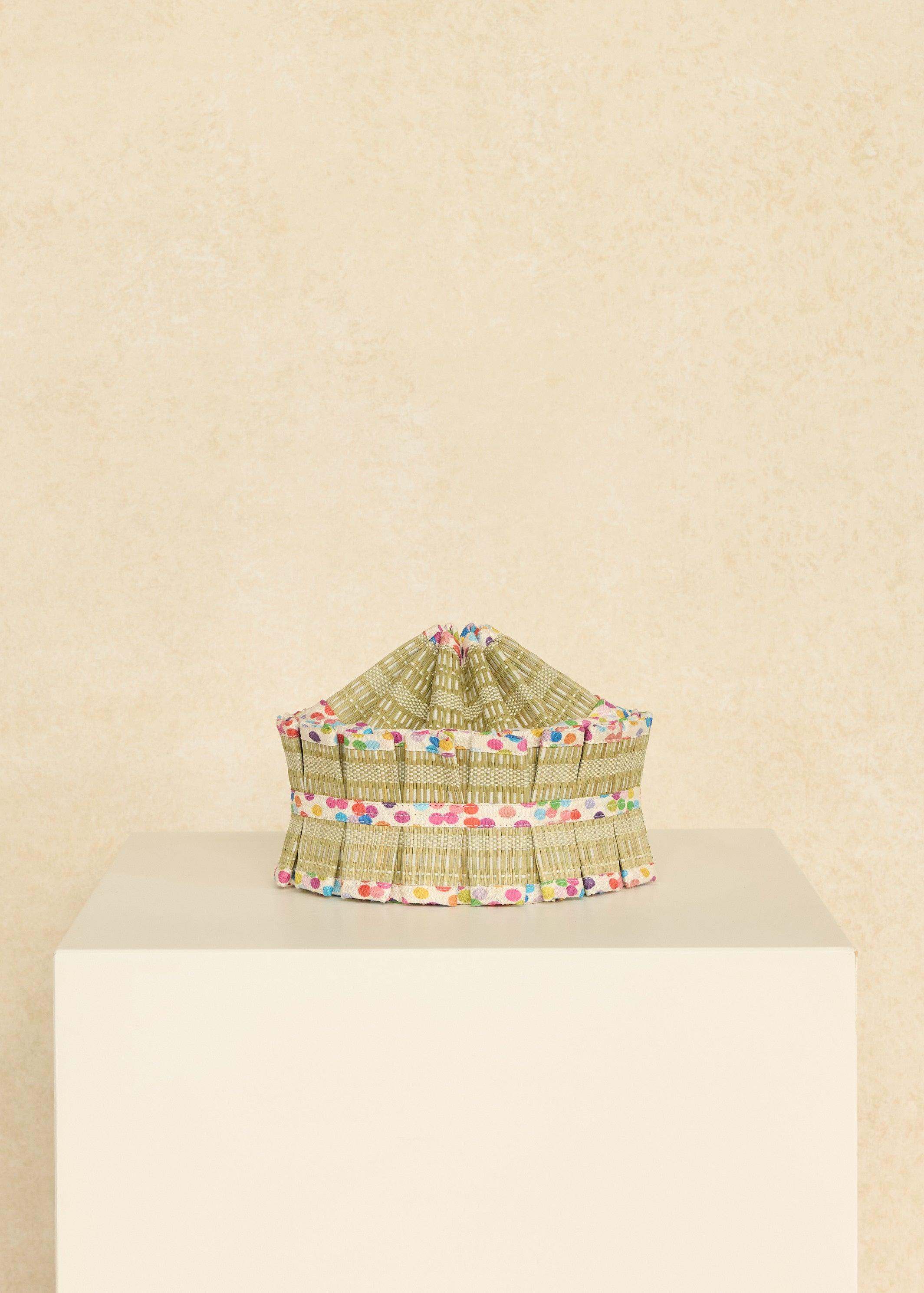 Polka | Rainbow | Luxe Mini Matilda Child Cap