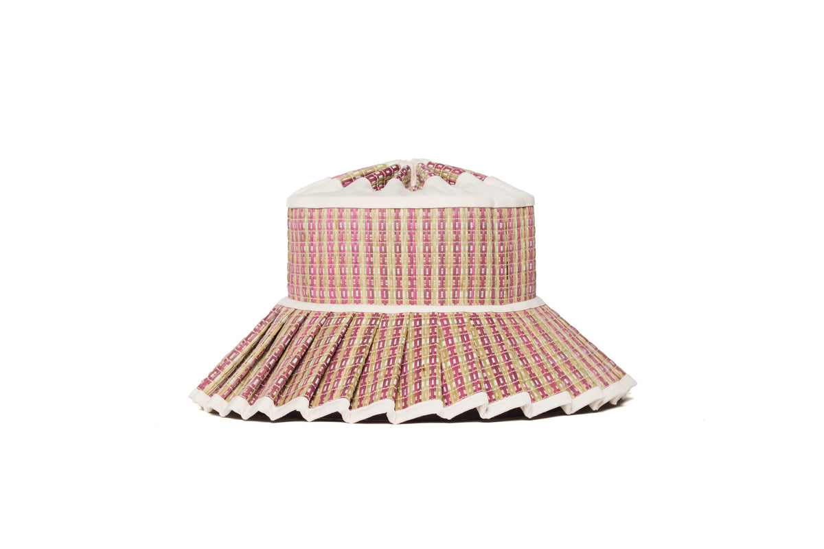 Petal Rush | Sombrero Capri con Borde