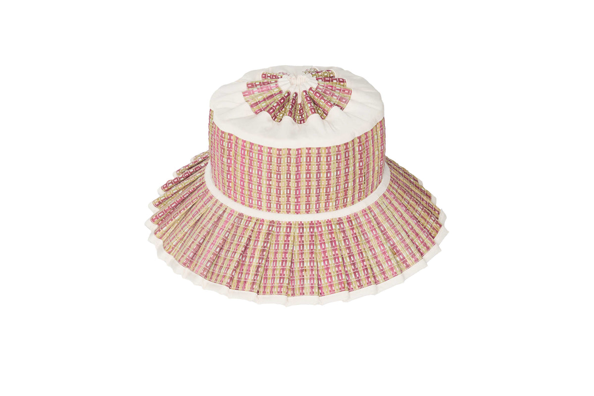 Petal Rush | Sombrero Capri con Borde