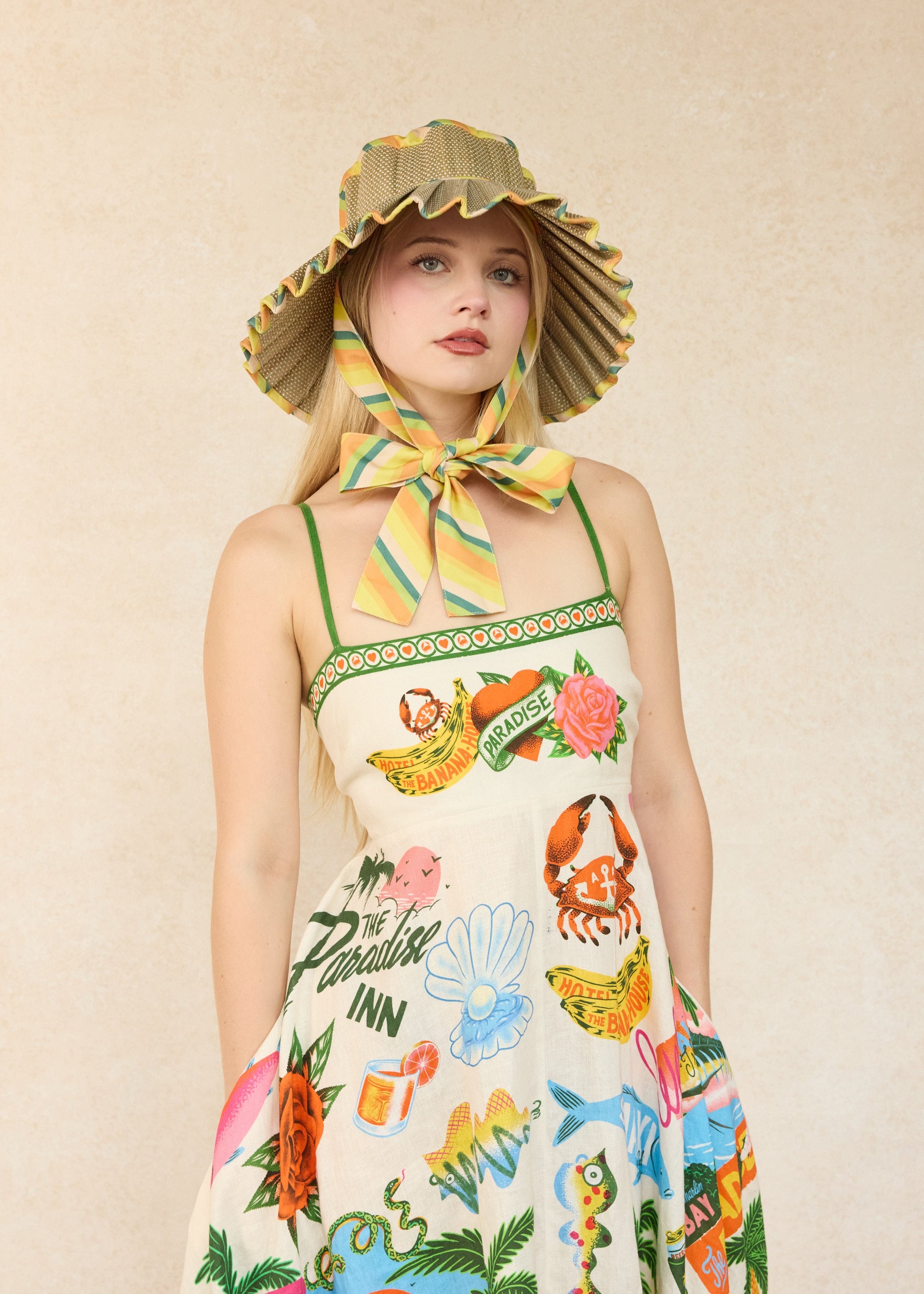 Citrus | Morning | Luxe Ravello Hat