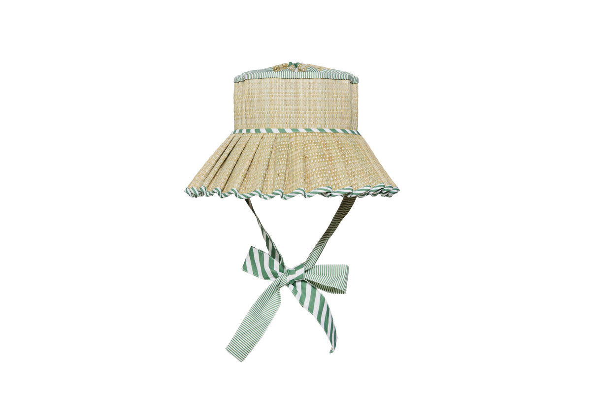 Kiwi Stripe | Sombrero Ravello de Lujo