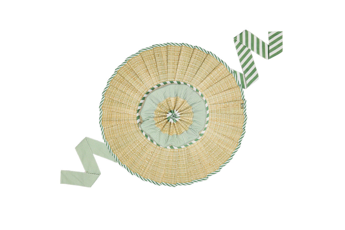 Kiwi Stripe | Sombrero Ravello de Lujo