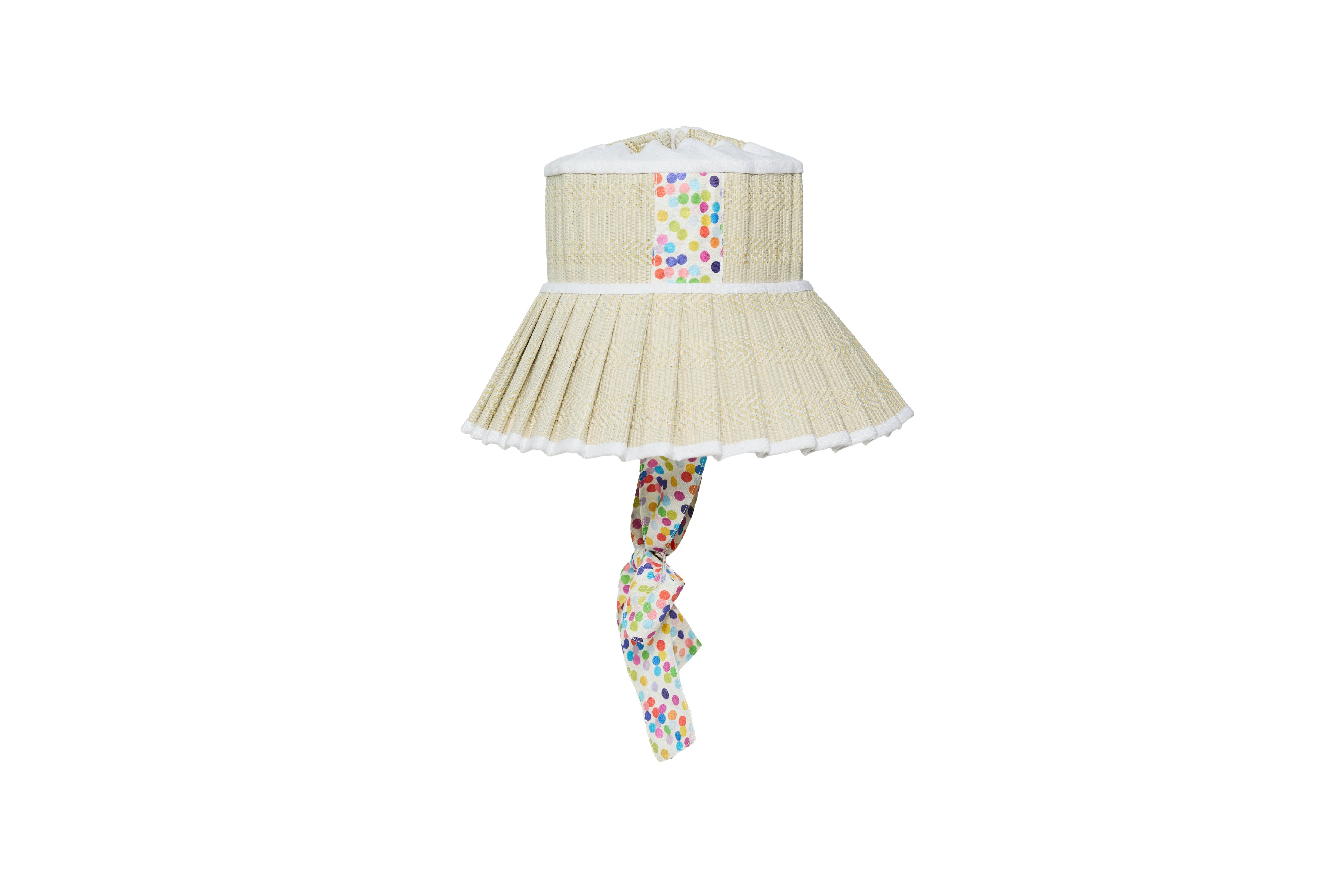 Polka Tulle | Rainbow | Luxe Ravello Hat