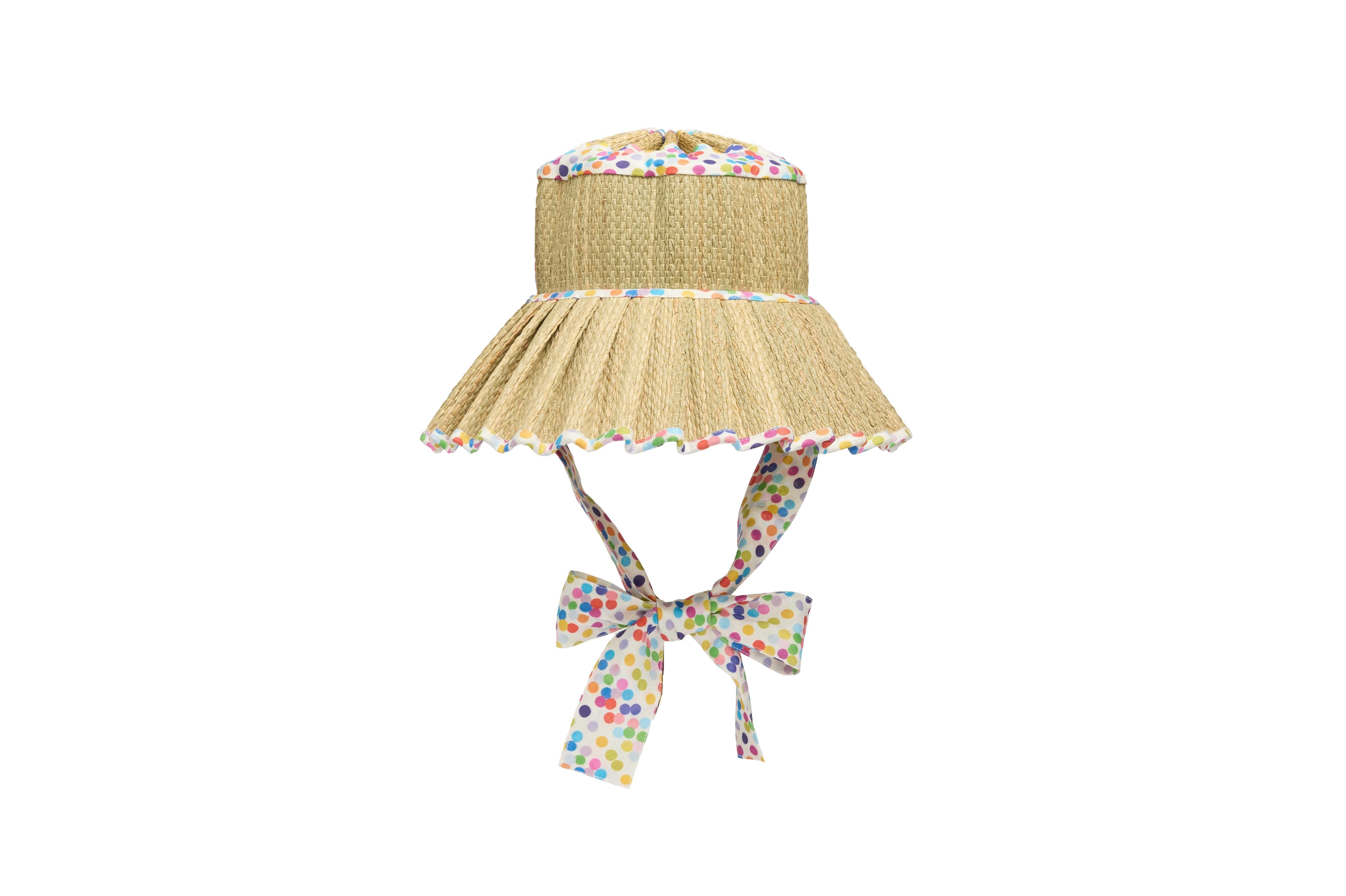 Polka | Rainbow | Luxe Ravello Hat