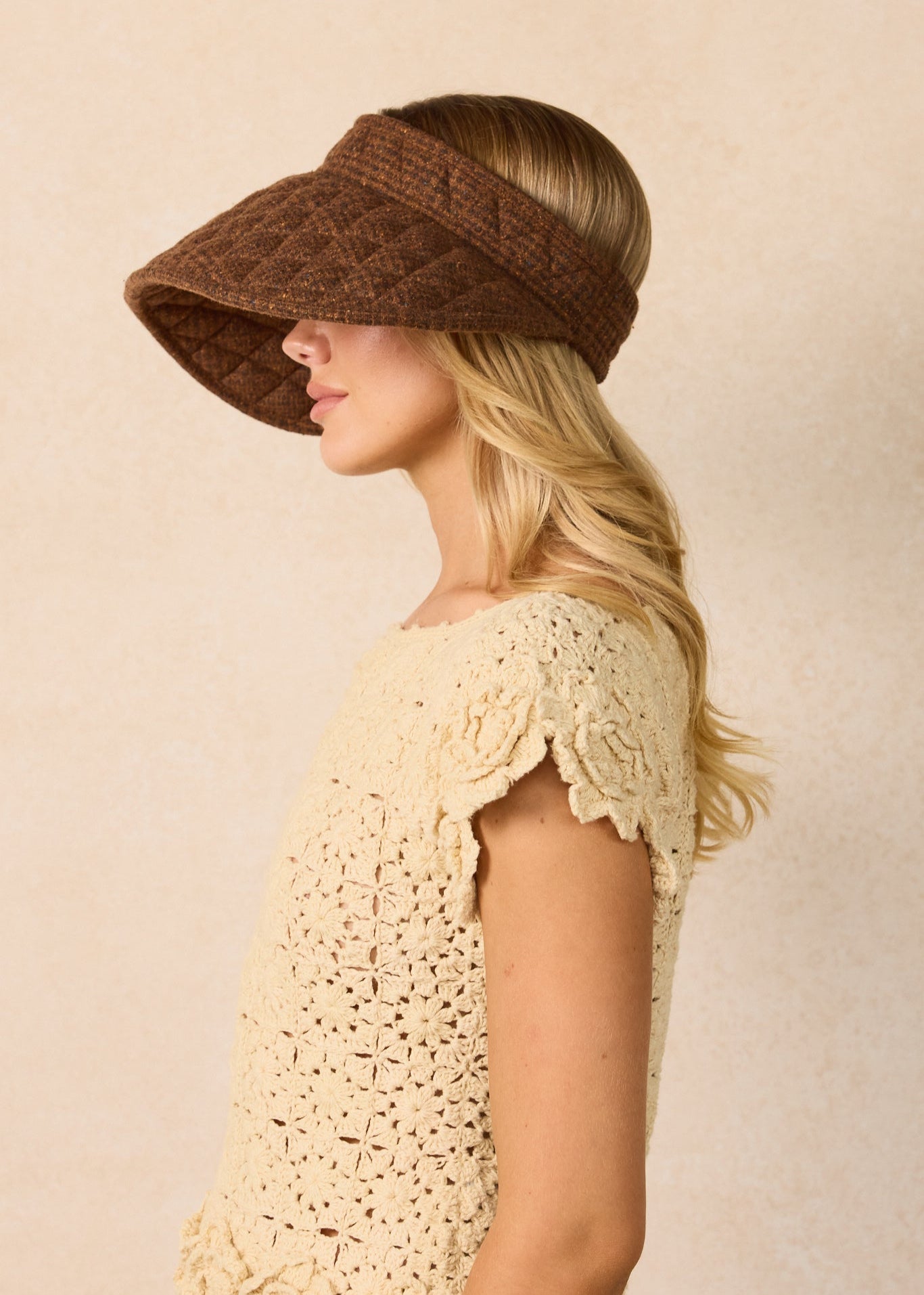 Winter Walk Saint Moritz Sun Visor