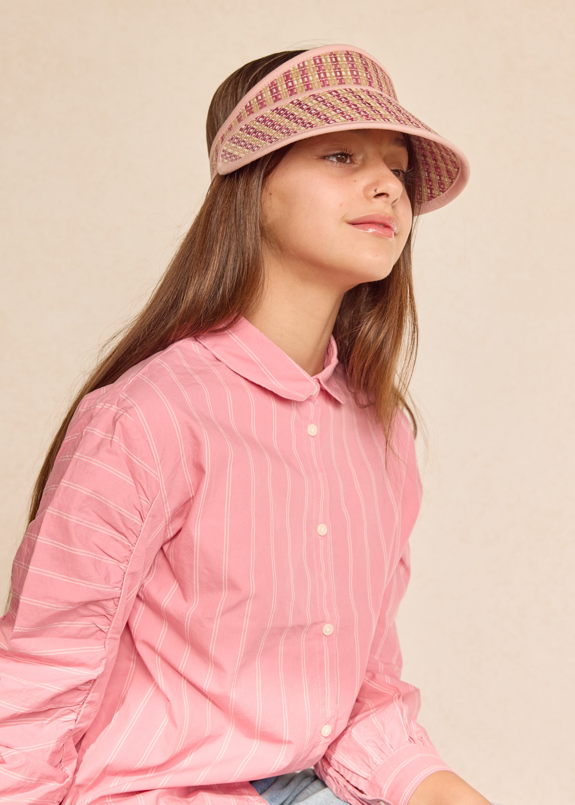 Charlotte San Sebastian Child Sun Visor