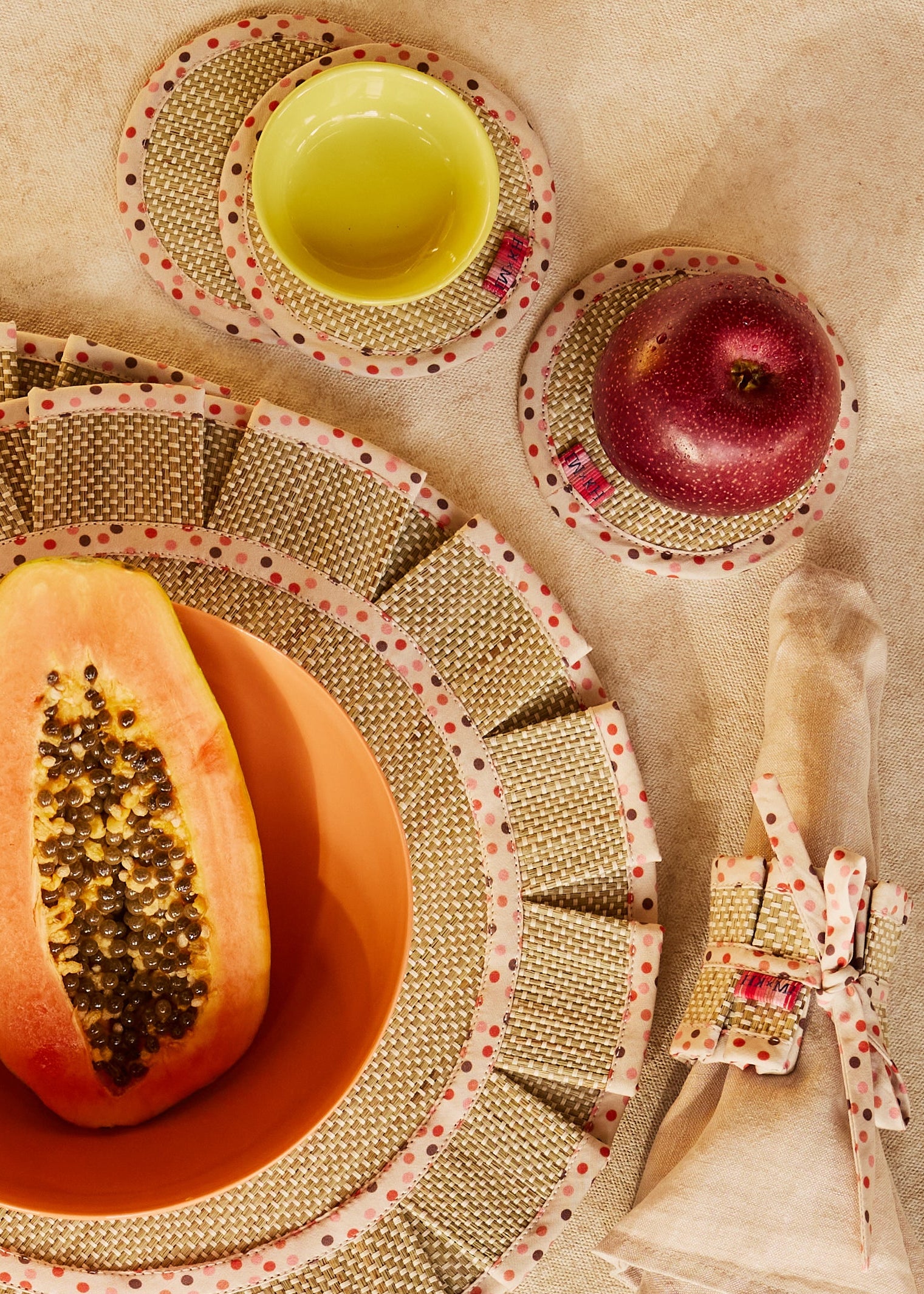 Tribeca The Social Set Coasters | Set of 4