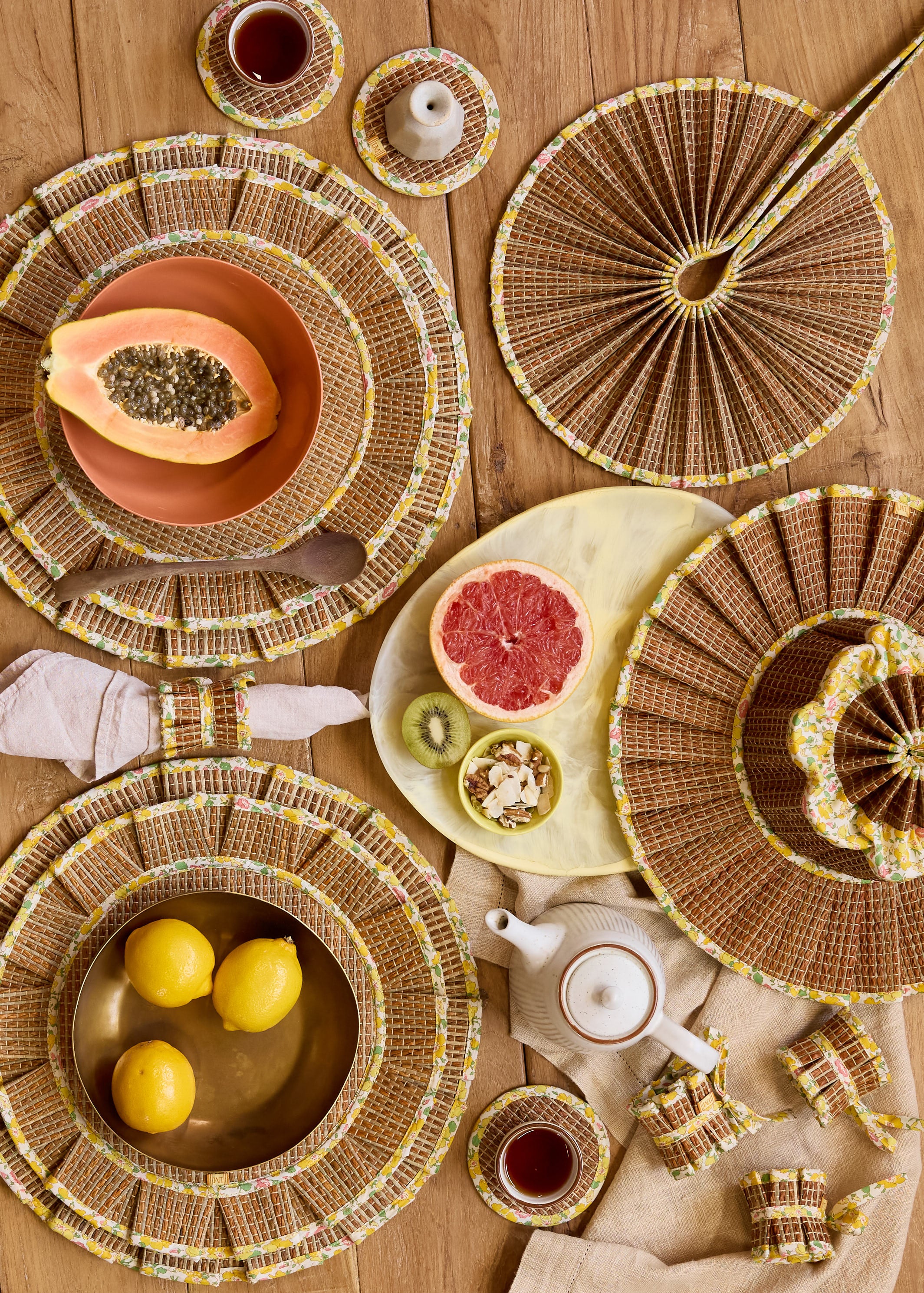 Summer Bay The Social Set Placemats | Large | Set of 4