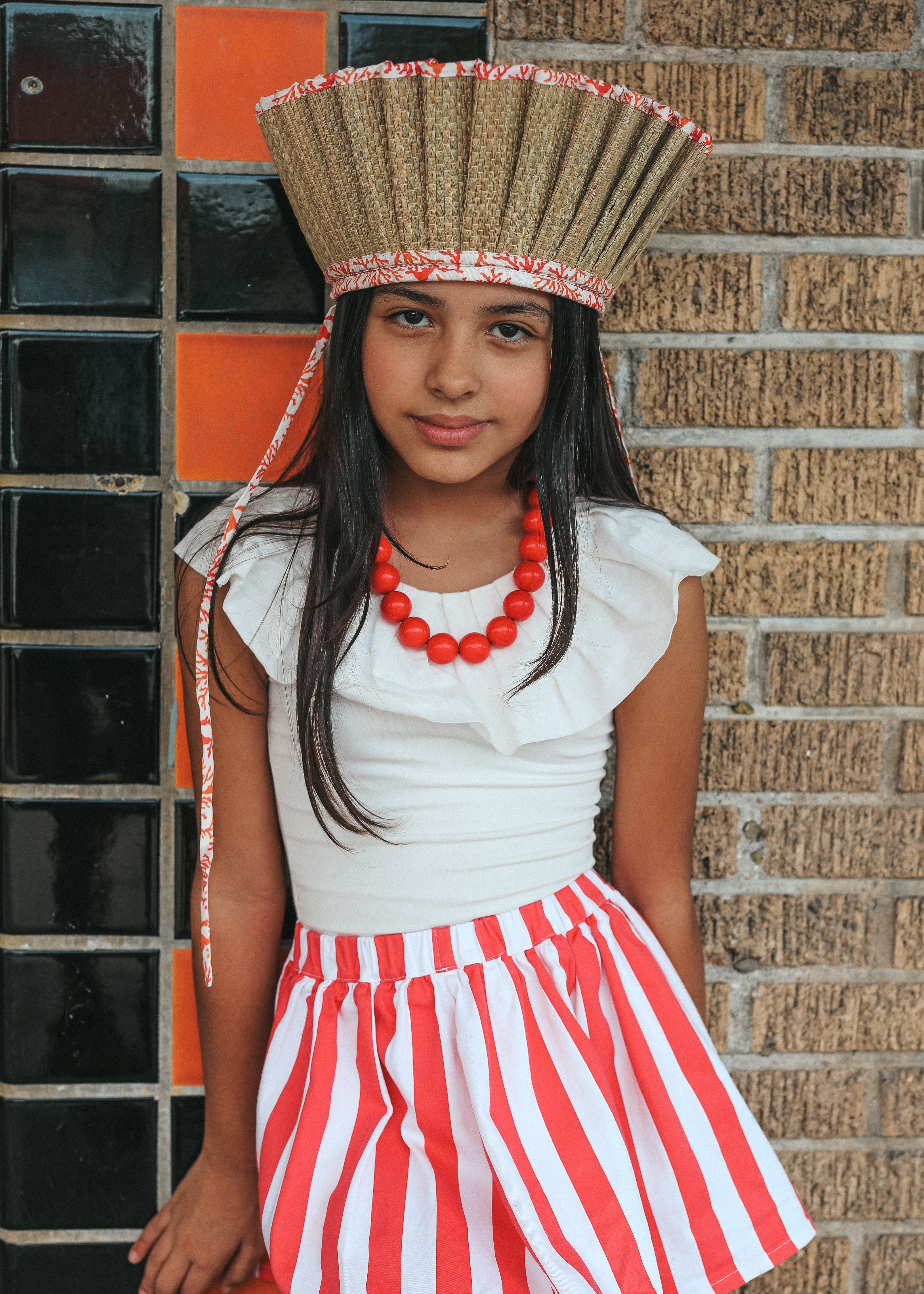 Coral | Luxe Capri Child Hat