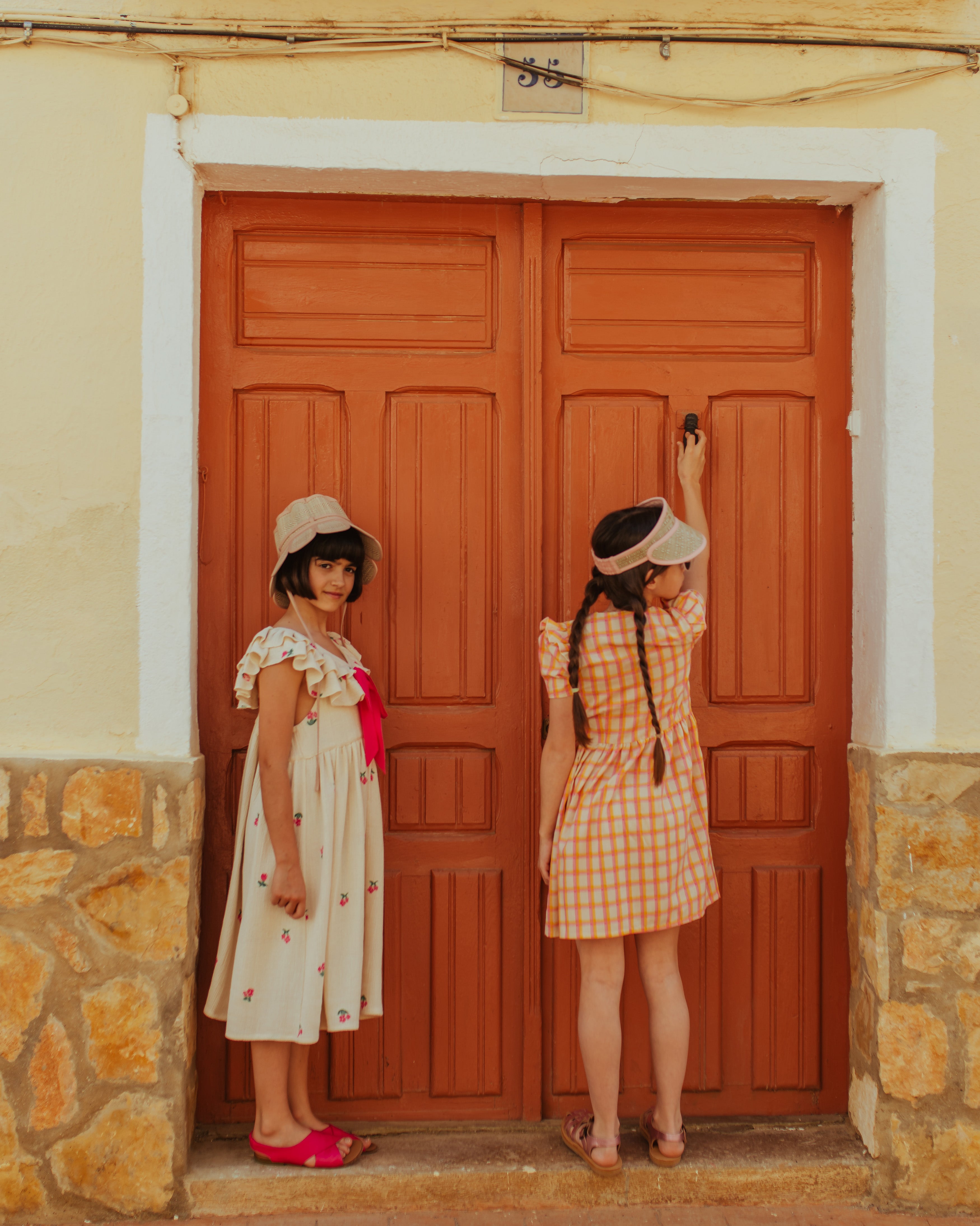 Florentine Sunset San Sebastian Sun Visor Child