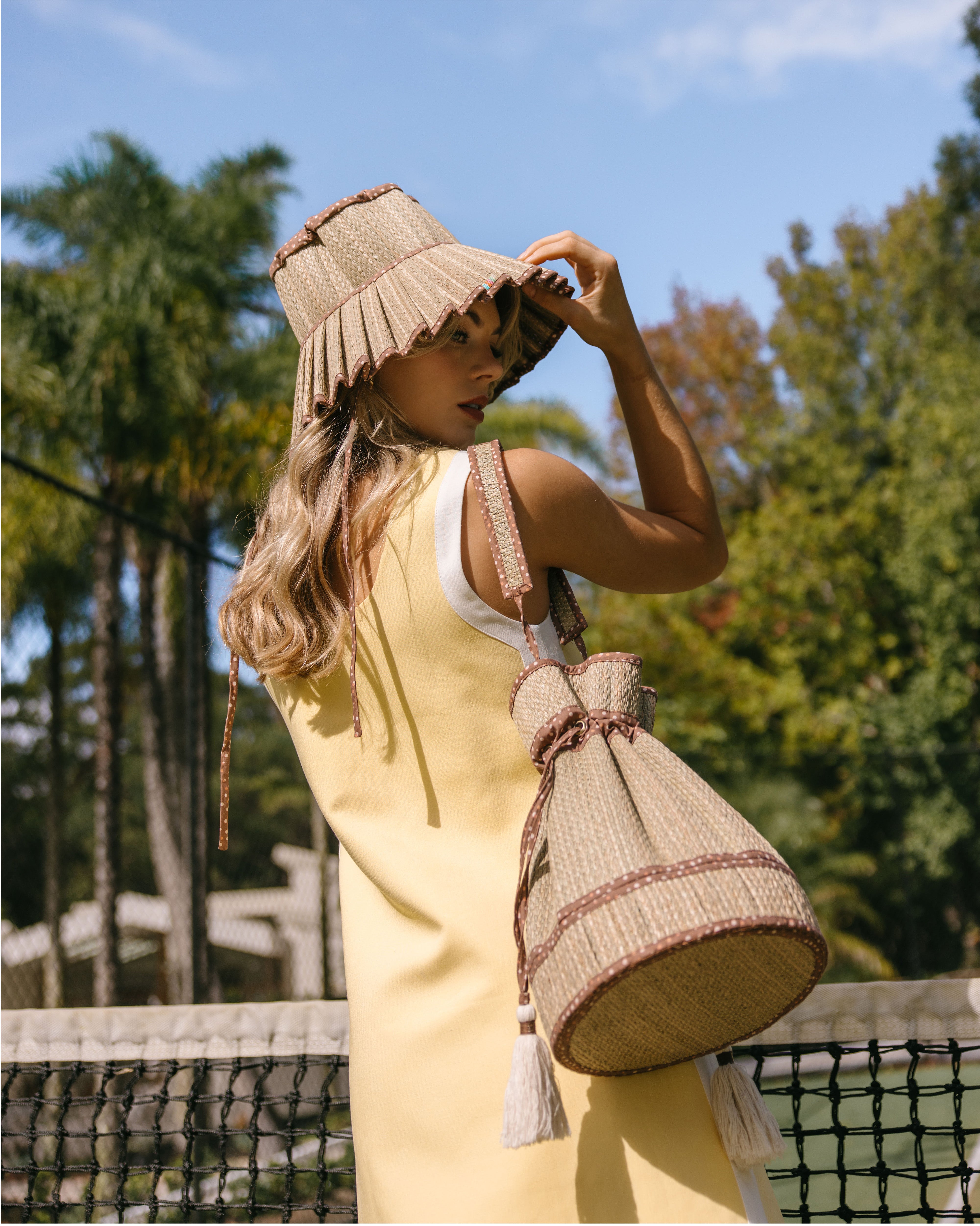 Lavender Bungalow Midi Leisure Tote