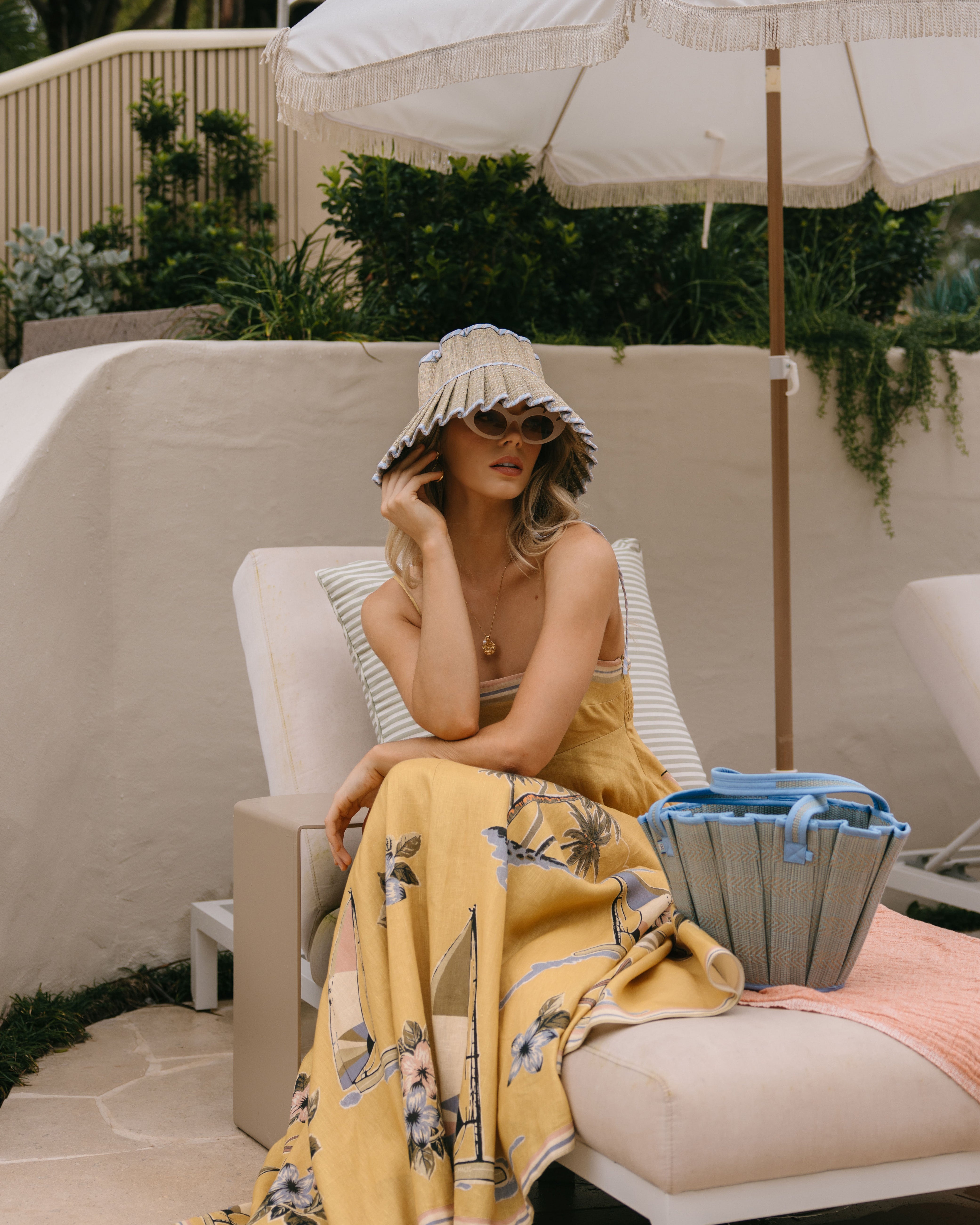 Rushcutters Bay | Luxe Capri Hat