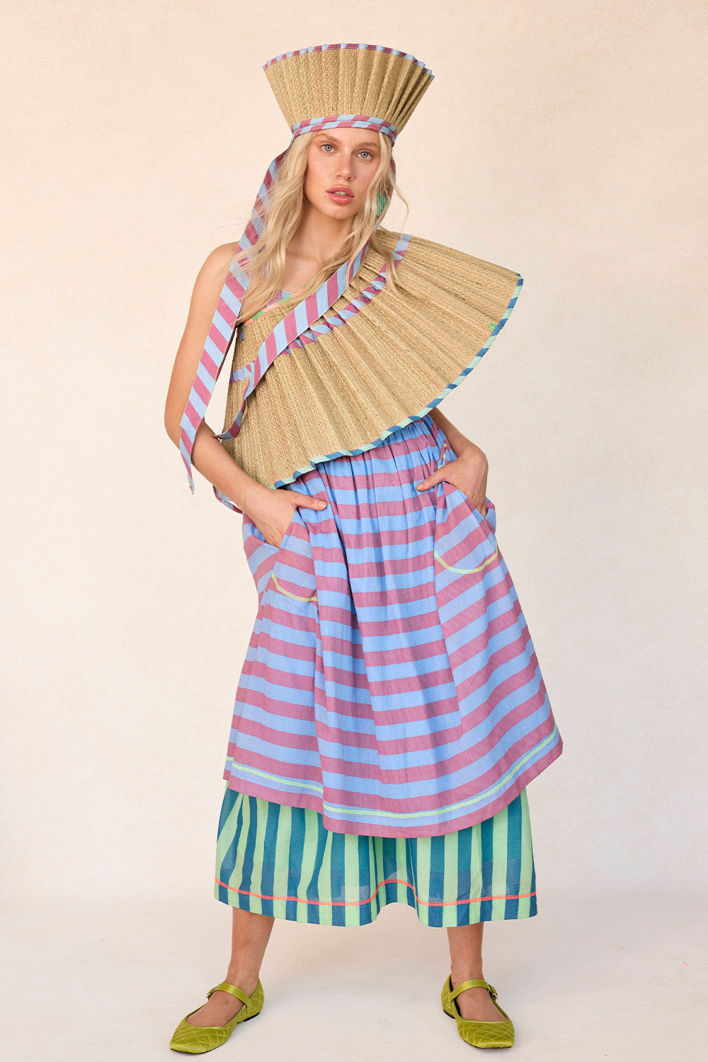 Rumba Ribbons | Luxe Ravello Hat