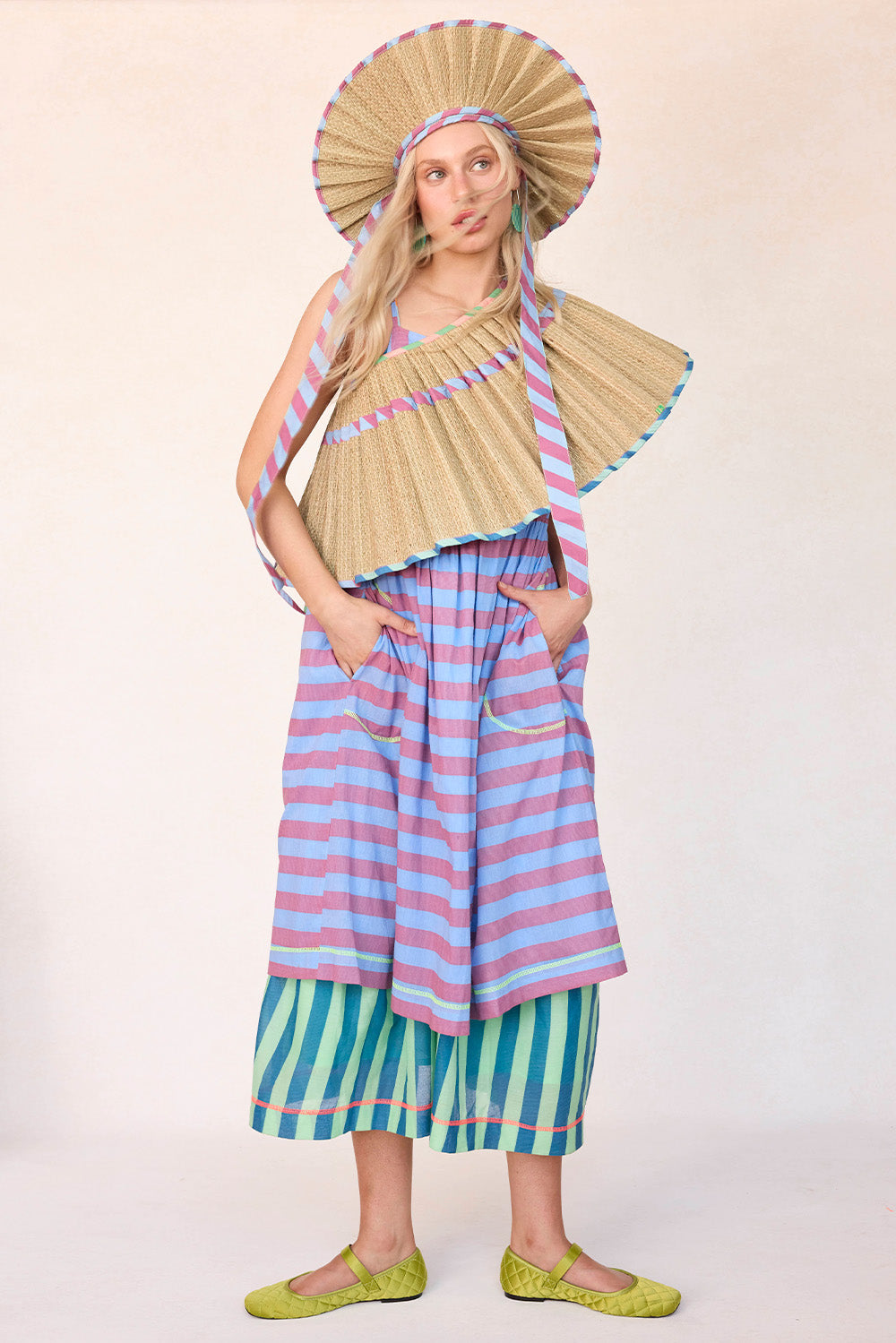 Rumba Ribbons | Luxe Ravello Hat