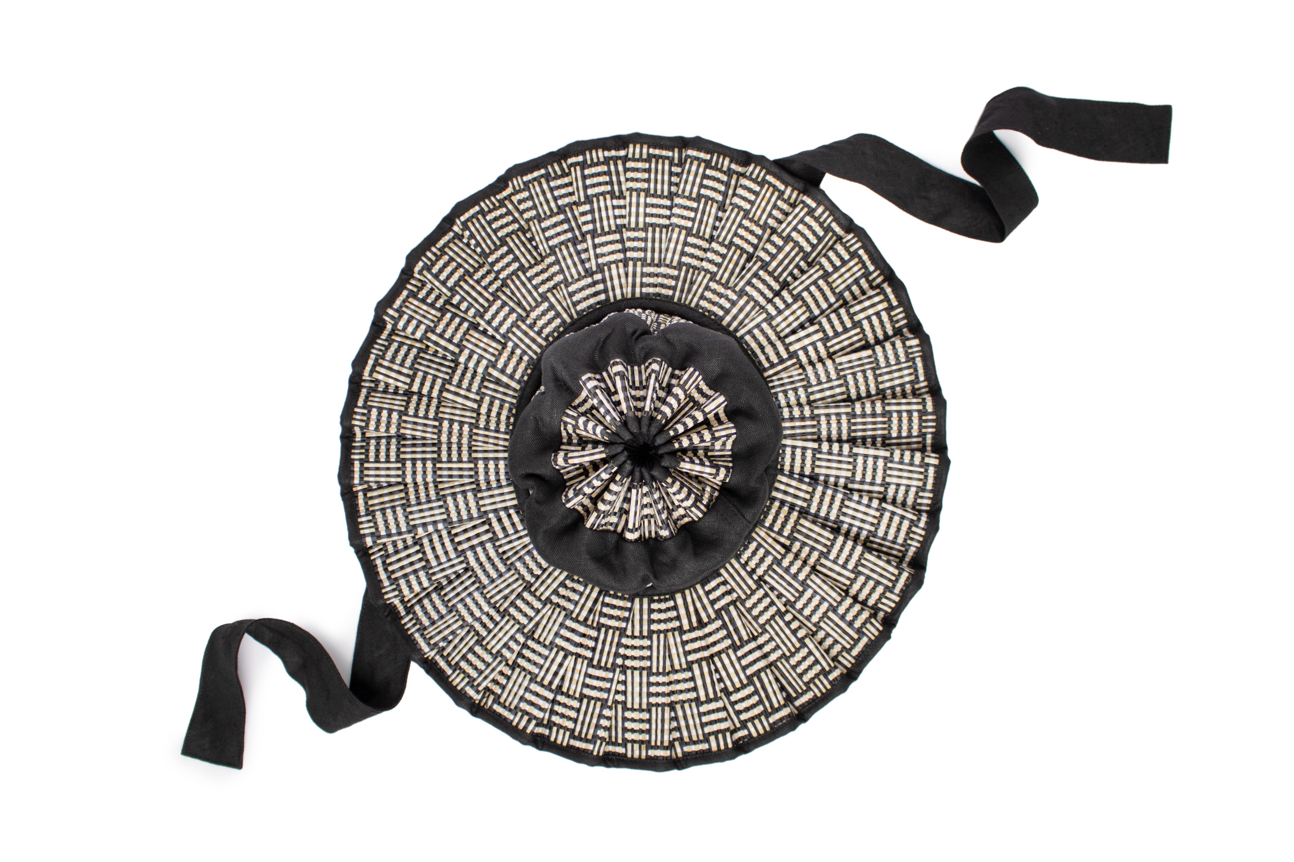 OUTLET | Black Bamboo | Island Ravello Hat